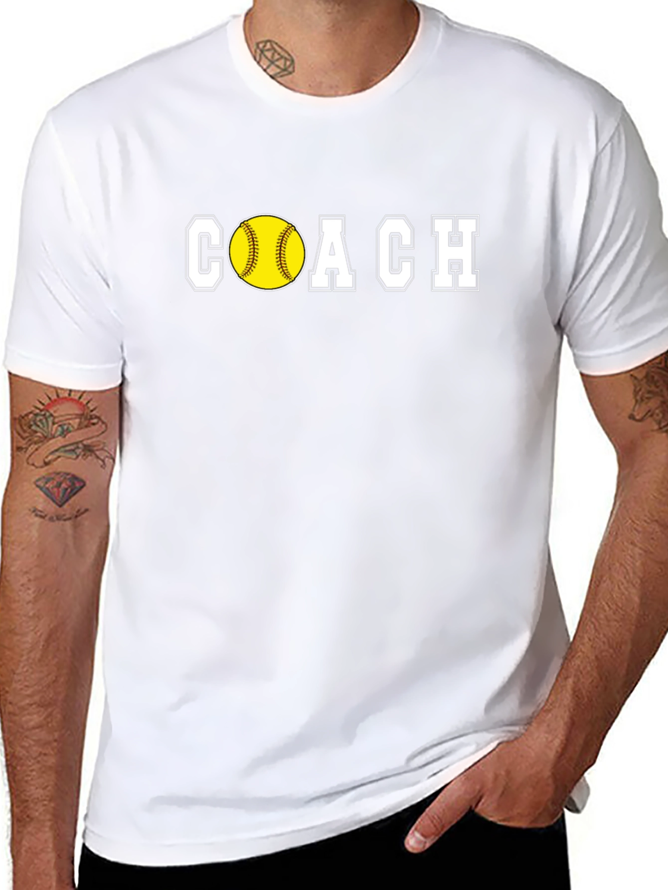Softball Coach T-Shirt - Baseball Coach Tee