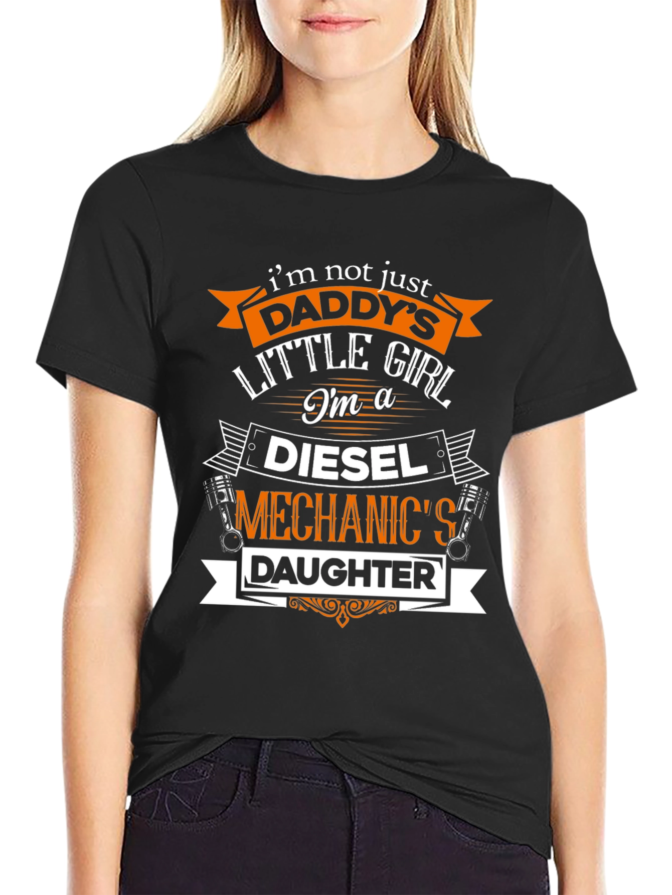 Diesel Mechanics Daughter T-Shirt
