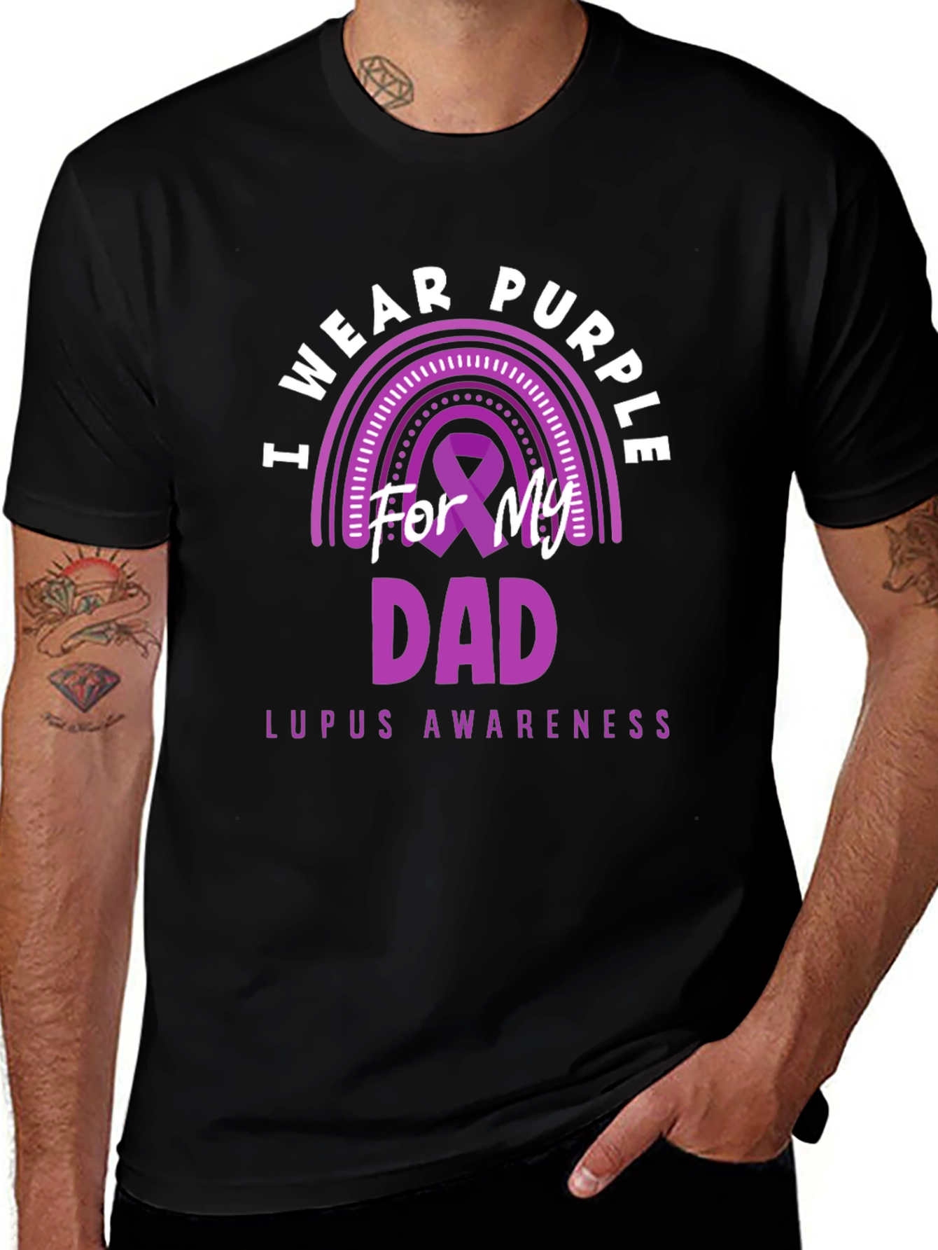 Purple Lupus Awareness T-Shirt