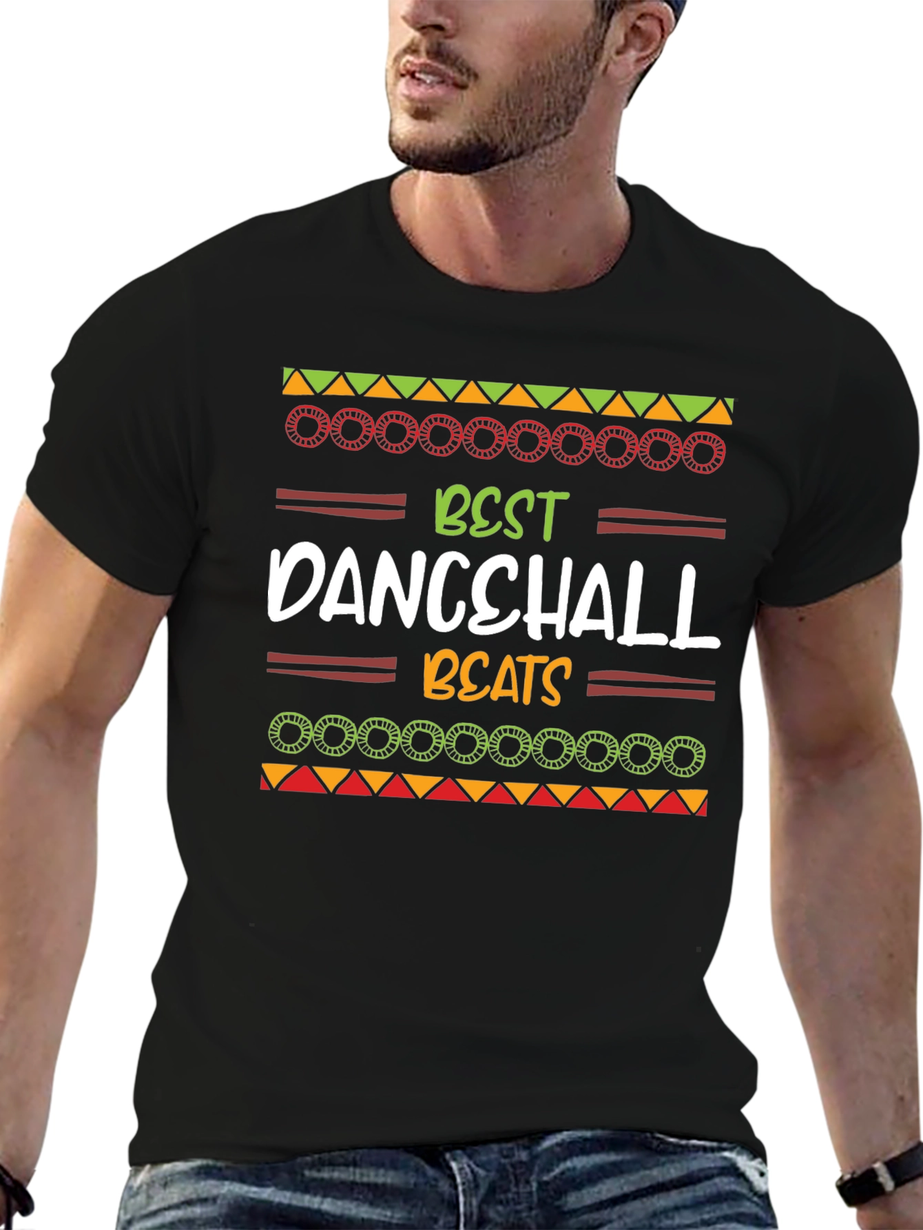 Best Dancehall Beats T-Shirt - Rasta Inspired Design