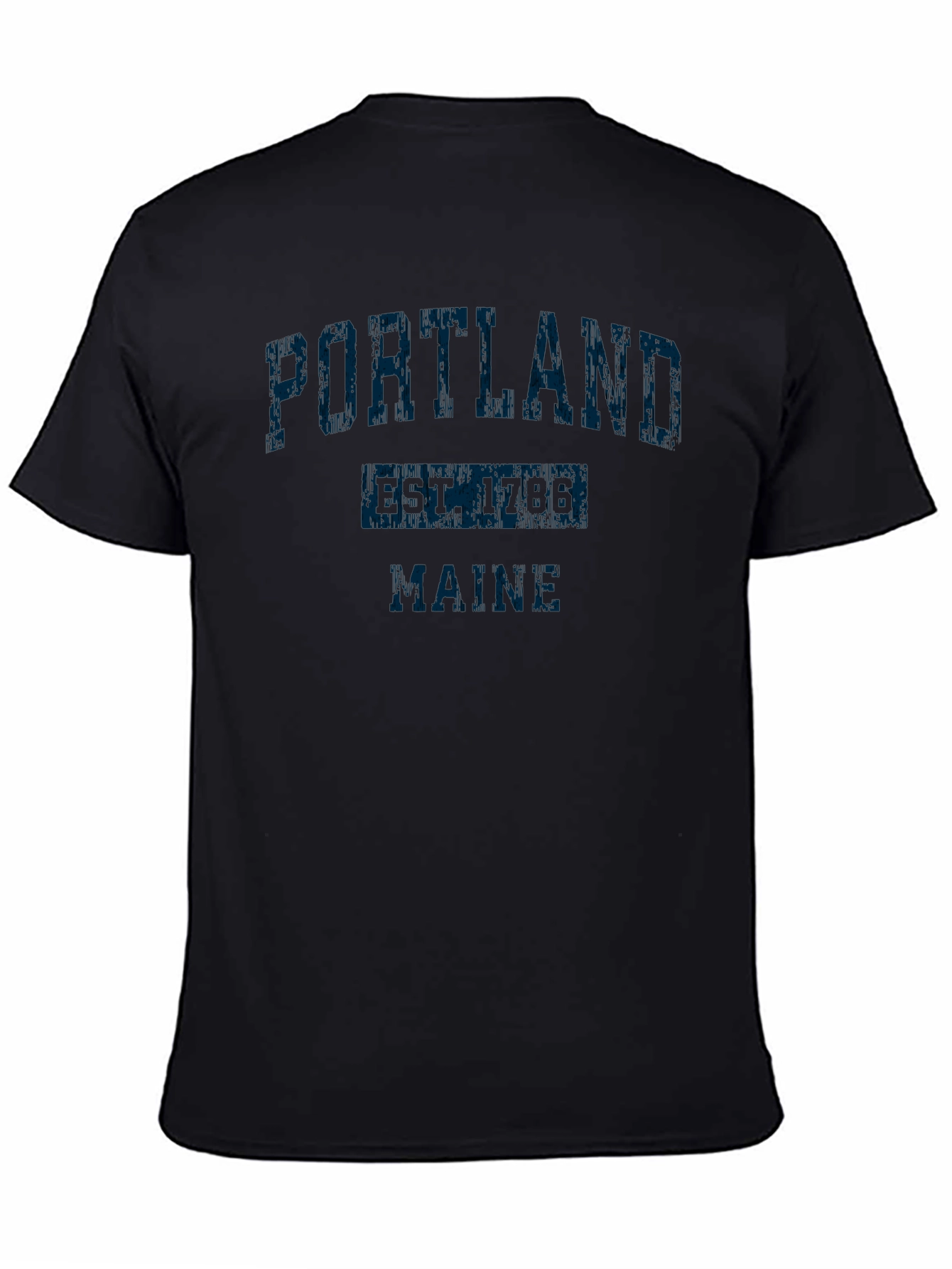 Portland Maine Est 1786 Graphic T-Shirt