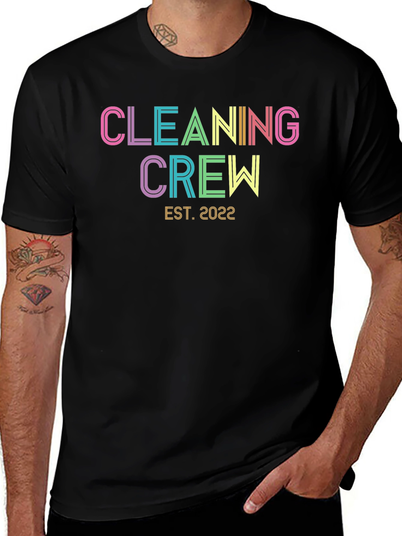 Cleaning Crew Est. 2022 Graphic Tee