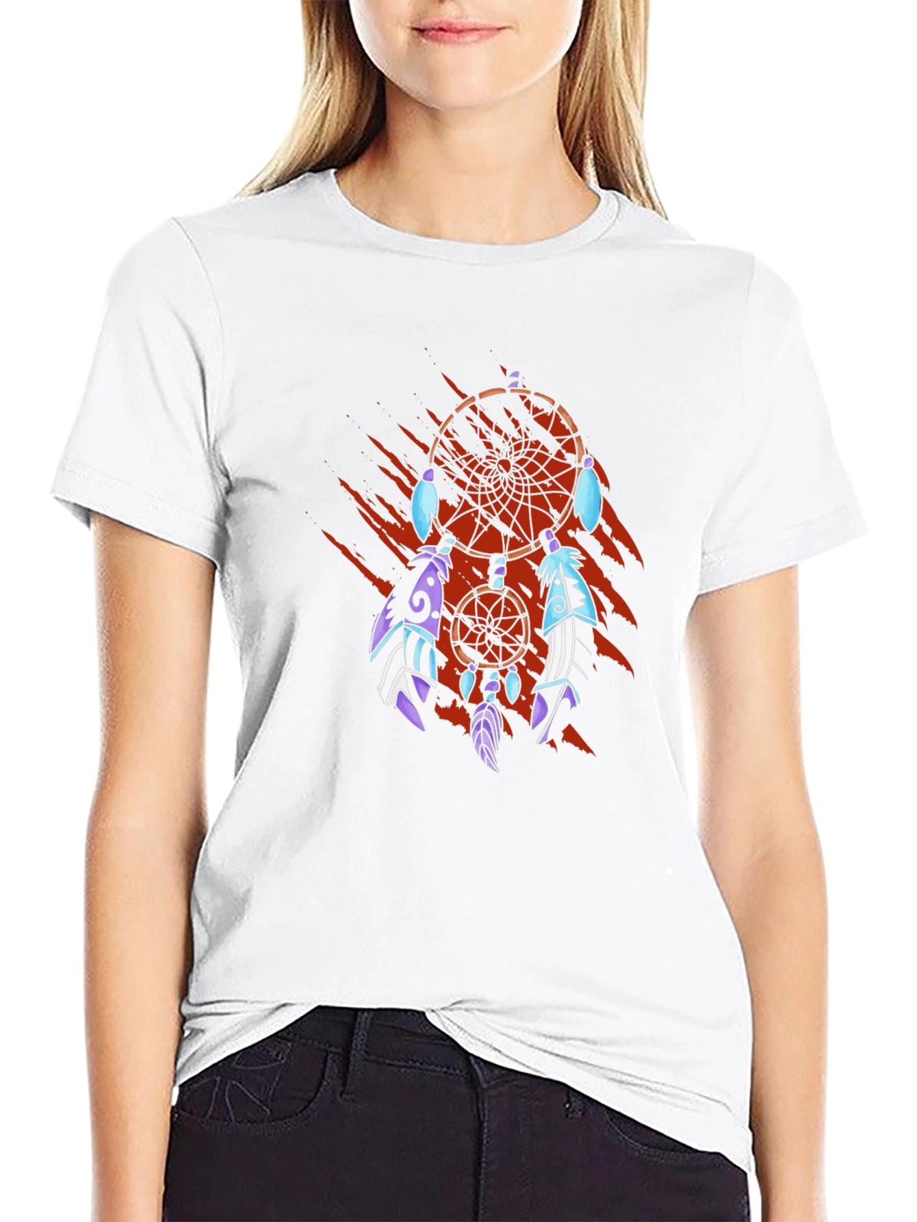 Dream Catcher Graphic Tee - Unique Design