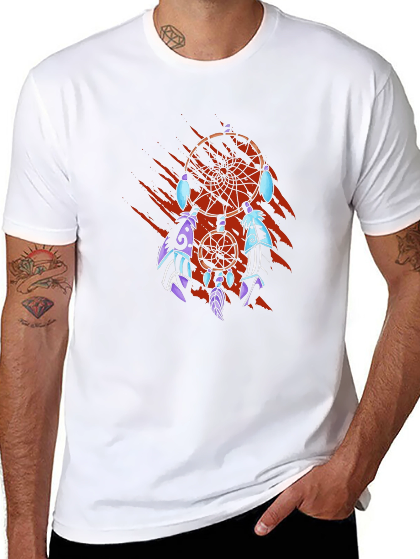 Dream Catcher Graphic Tee - Unique Design