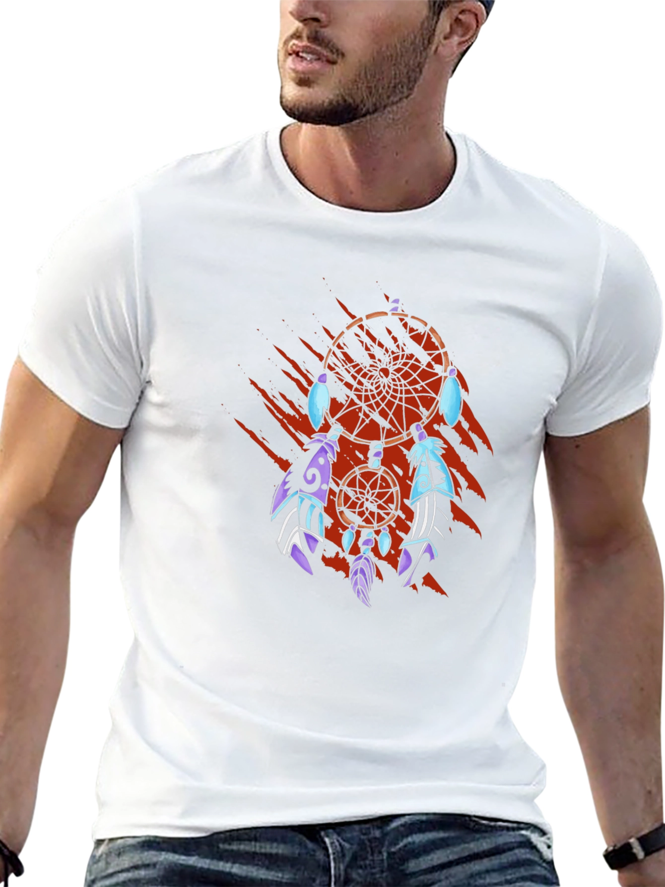 Dream Catcher Graphic Tee - Unique Design