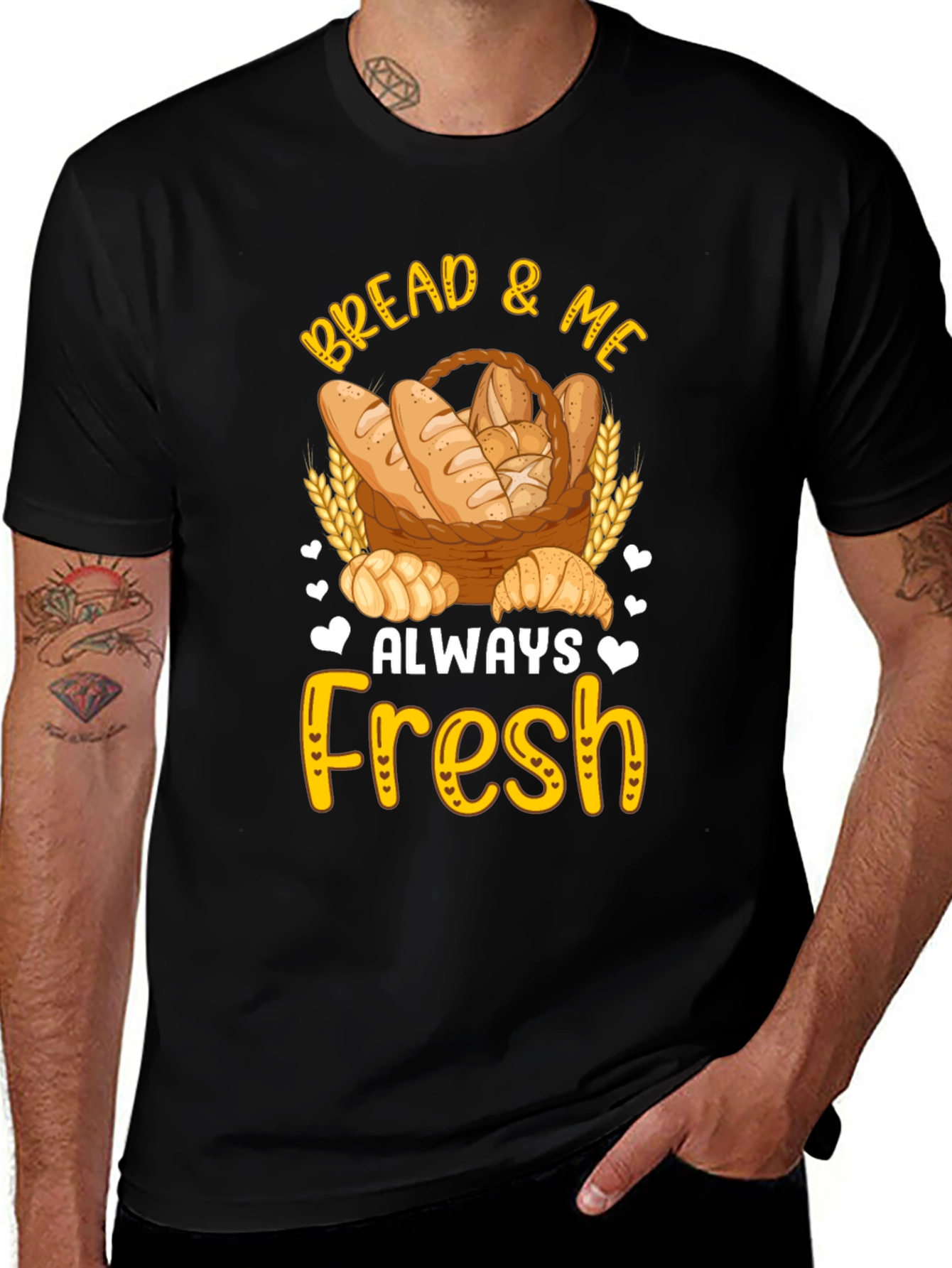 Bread & Me Always Fresh Graphic Tee