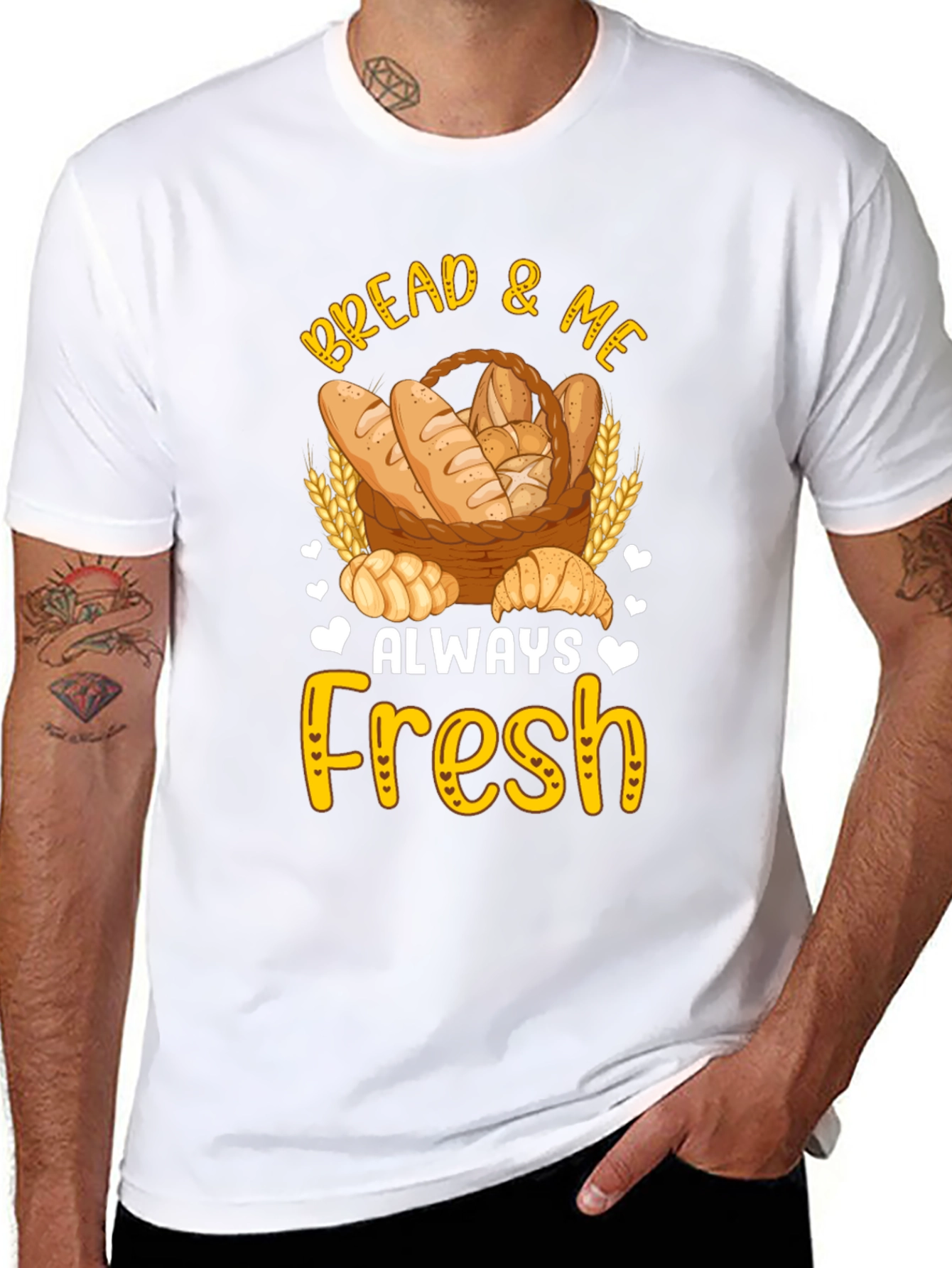 Bread & Me Always Fresh Graphic Tee
