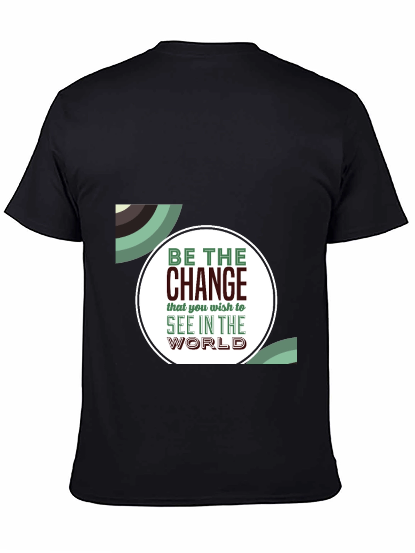 Be the Change Graphic T-Shirt - Stylish Motivational Tee