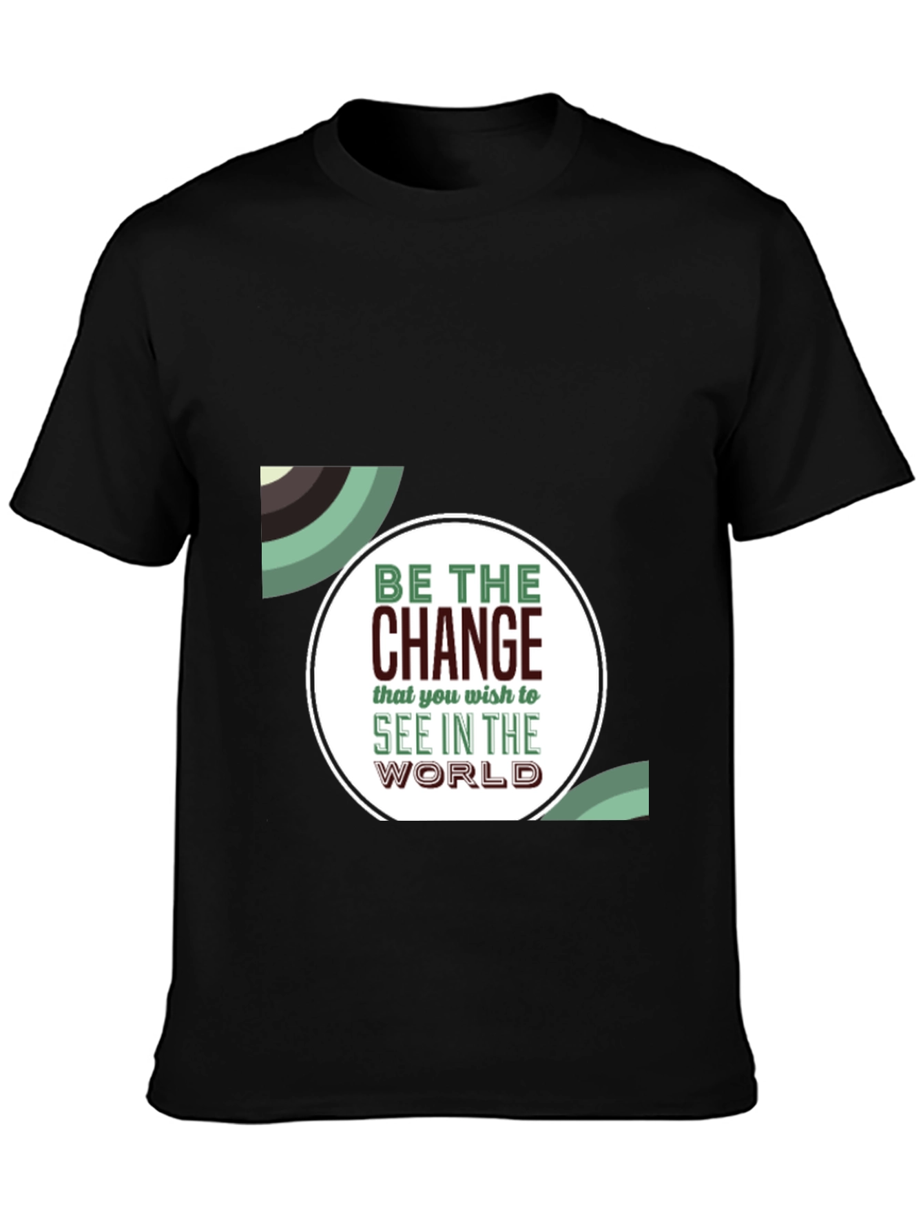 Be the Change Graphic T-Shirt - Stylish Motivational Tee