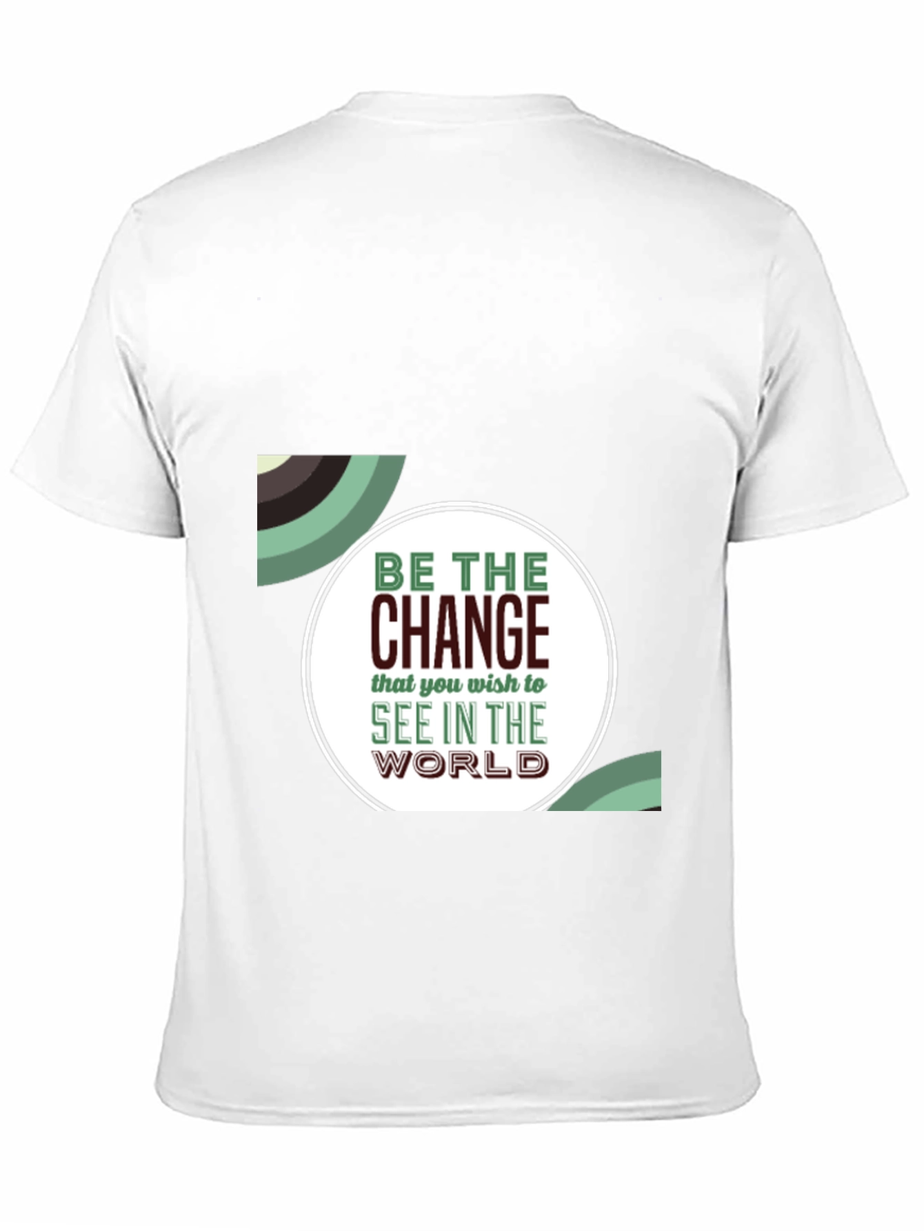 Be the Change Graphic T-Shirt - Stylish Motivational Tee