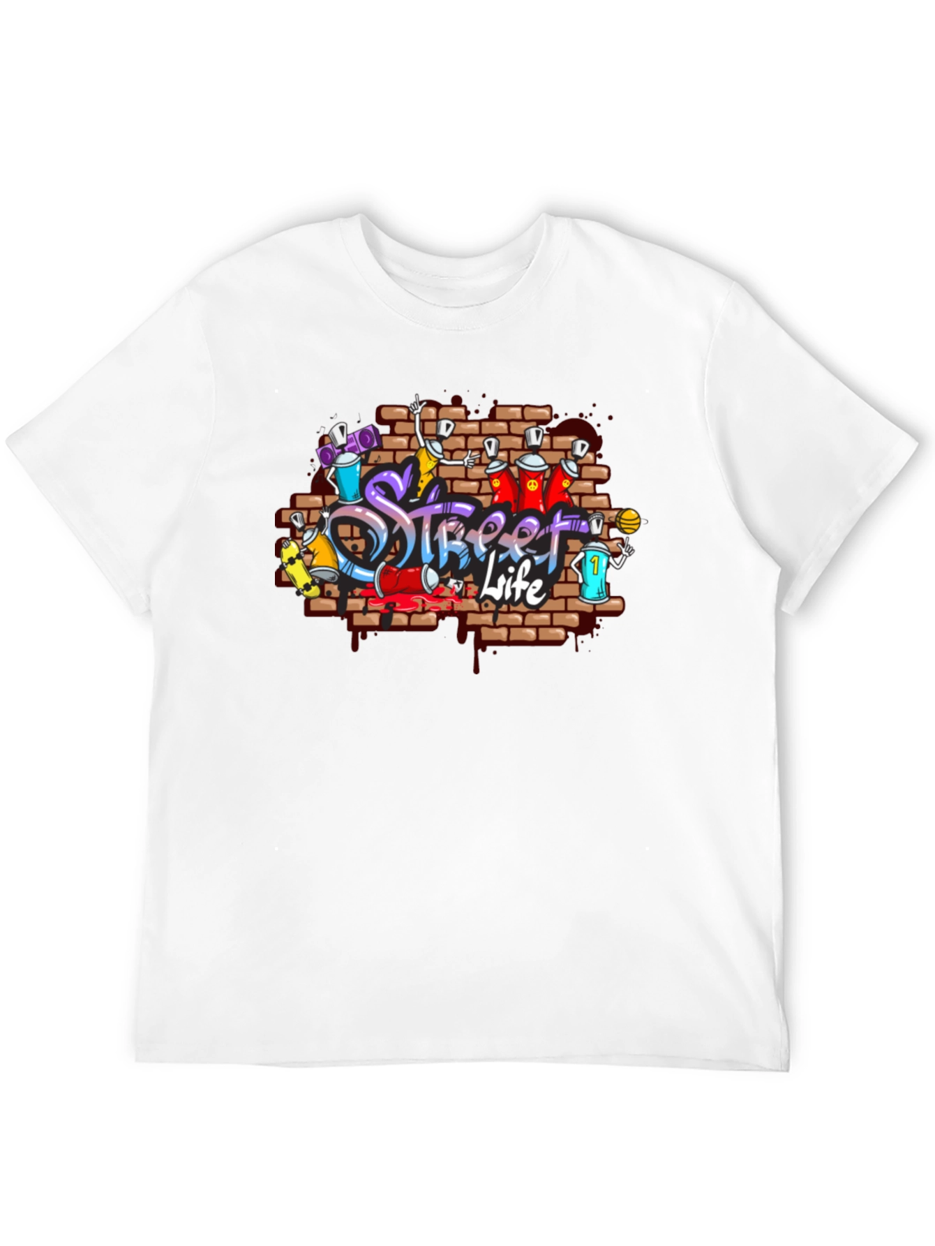 Street Life Graffiti T-Shirt