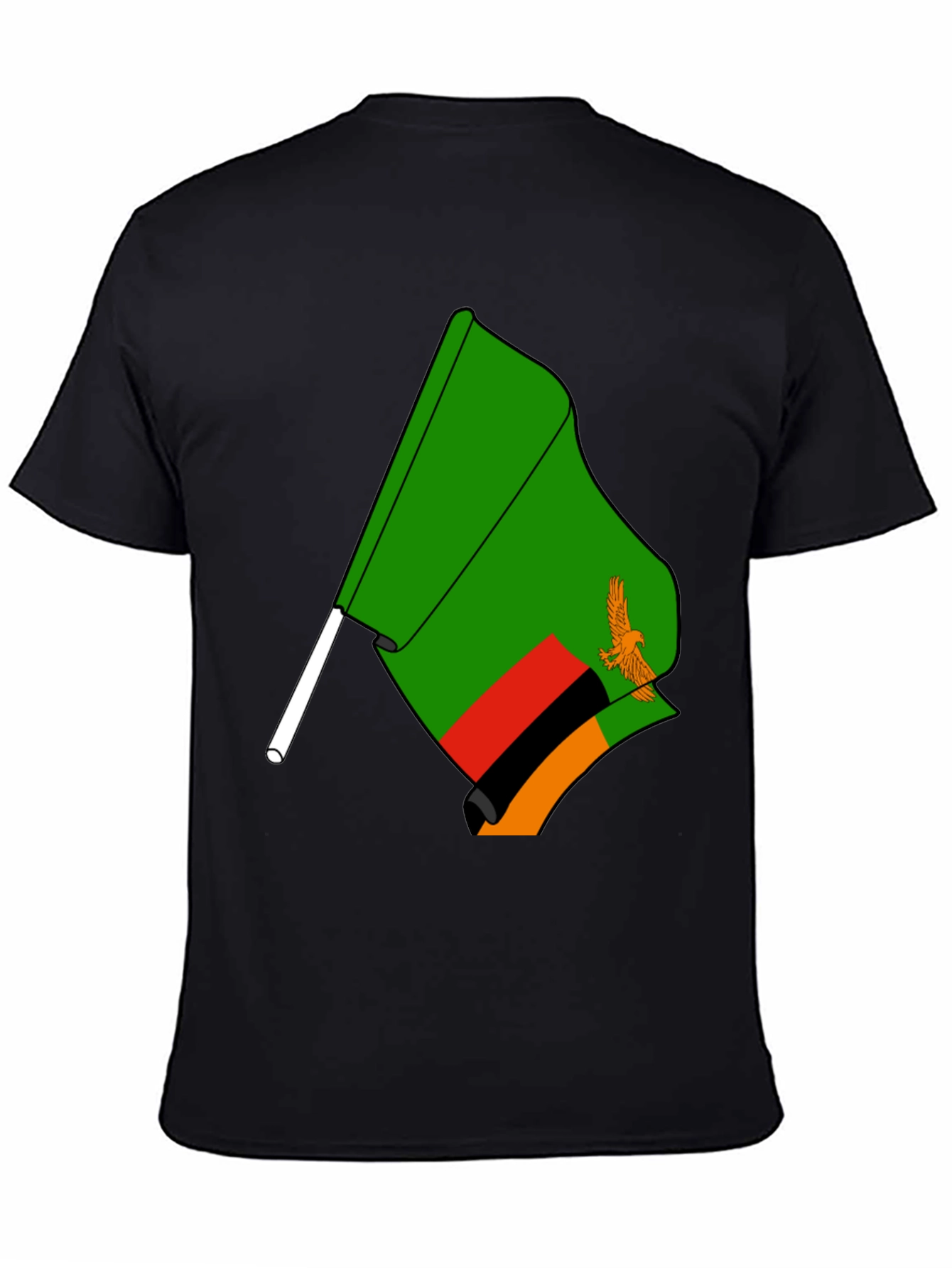 Zambia Flag Graphic T-Shirt