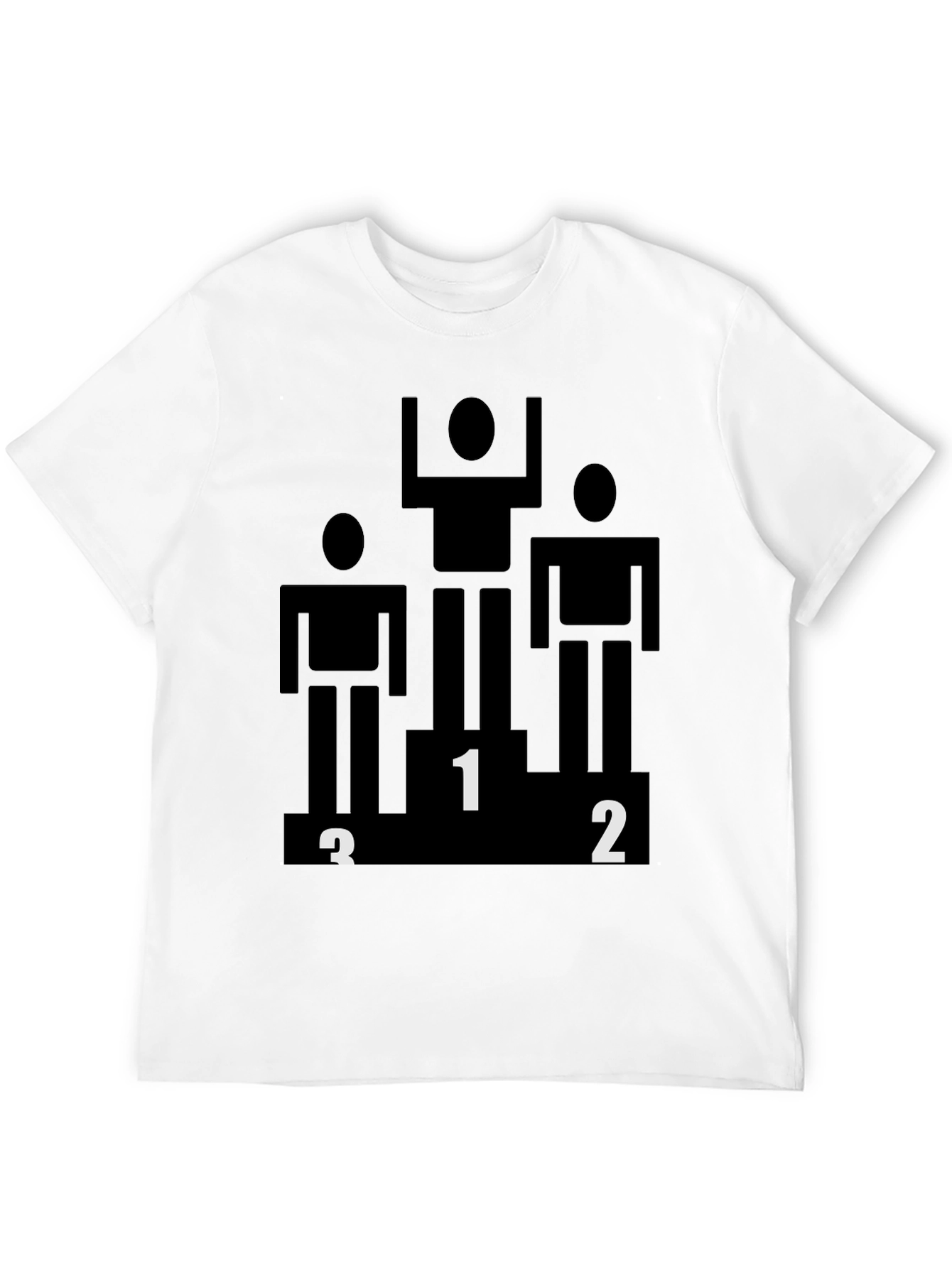 Winner Podium Graphic Black Tee