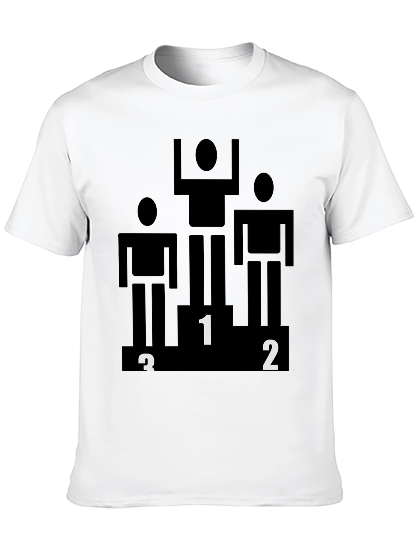 Winner Podium Graphic Black Tee