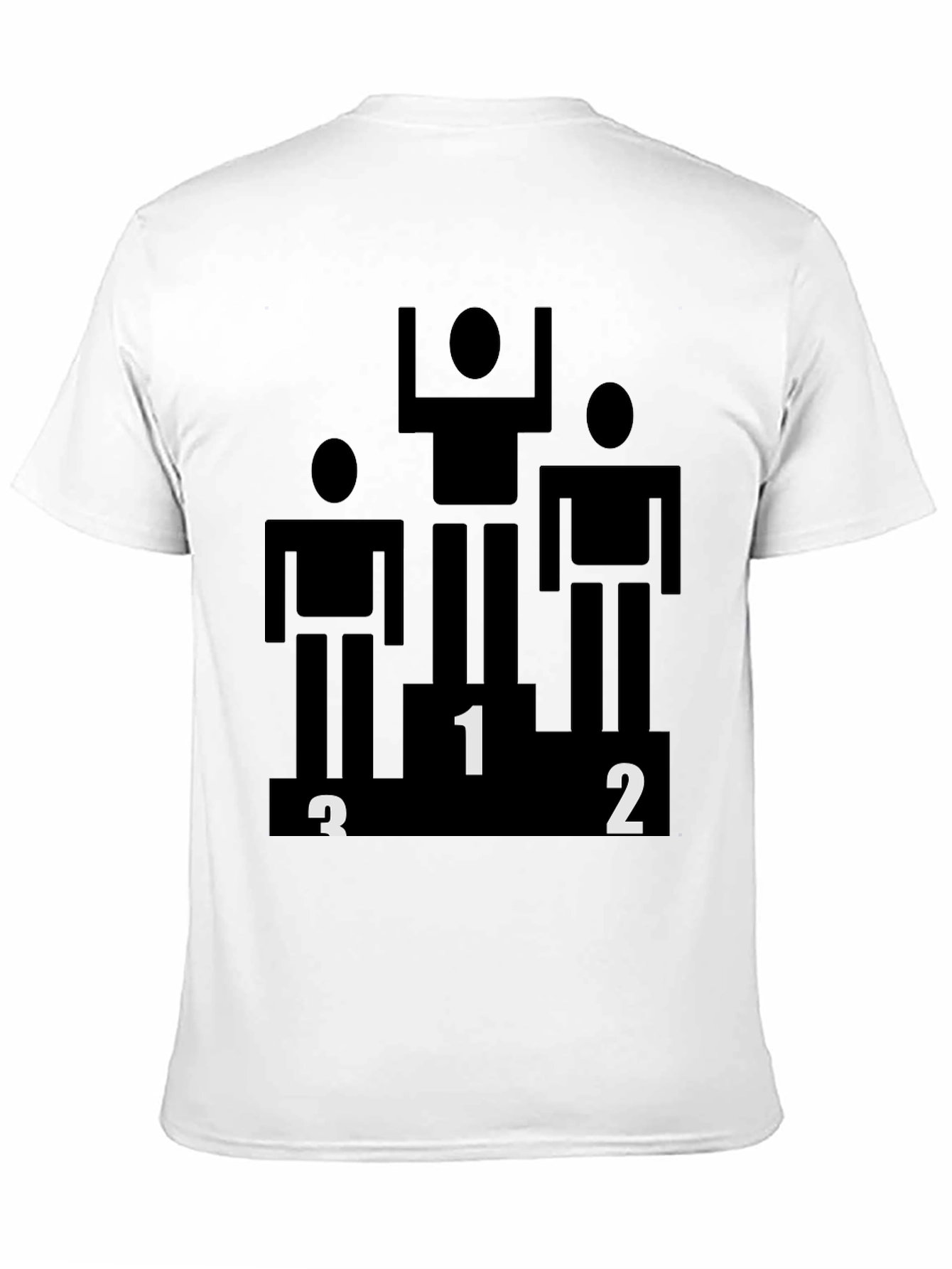 Winner Podium Graphic Black Tee