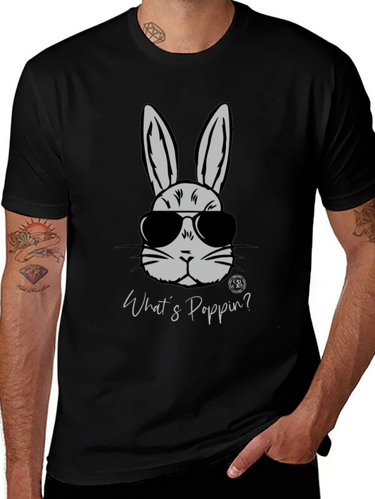Cool Bunny Graphic T-Shirt