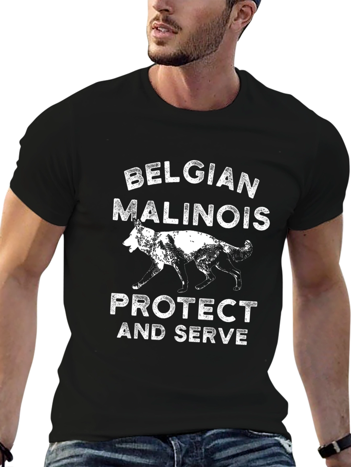 Belgian Malinois Protect and Serve T-Shirt