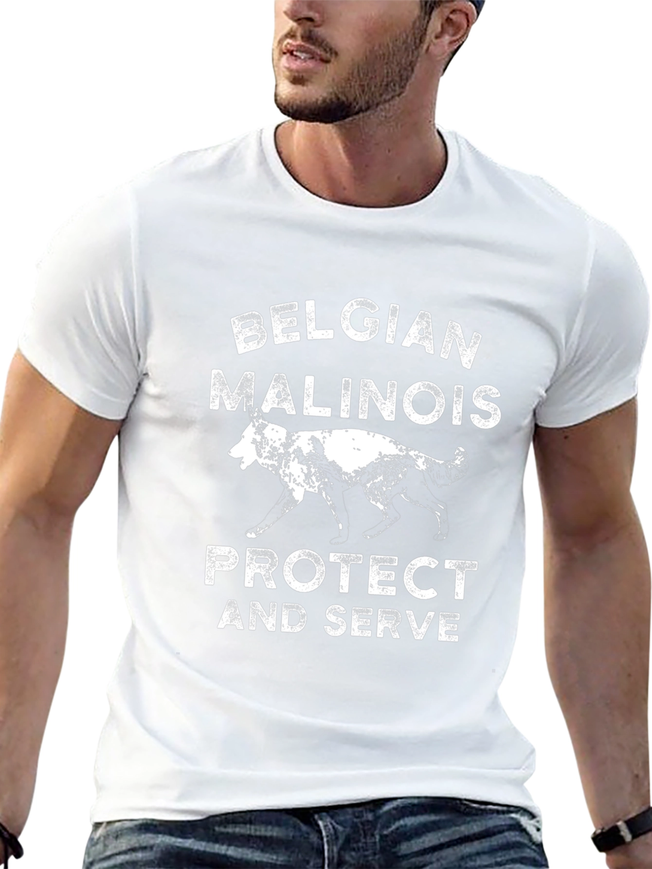 Belgian Malinois Protect and Serve T-Shirt