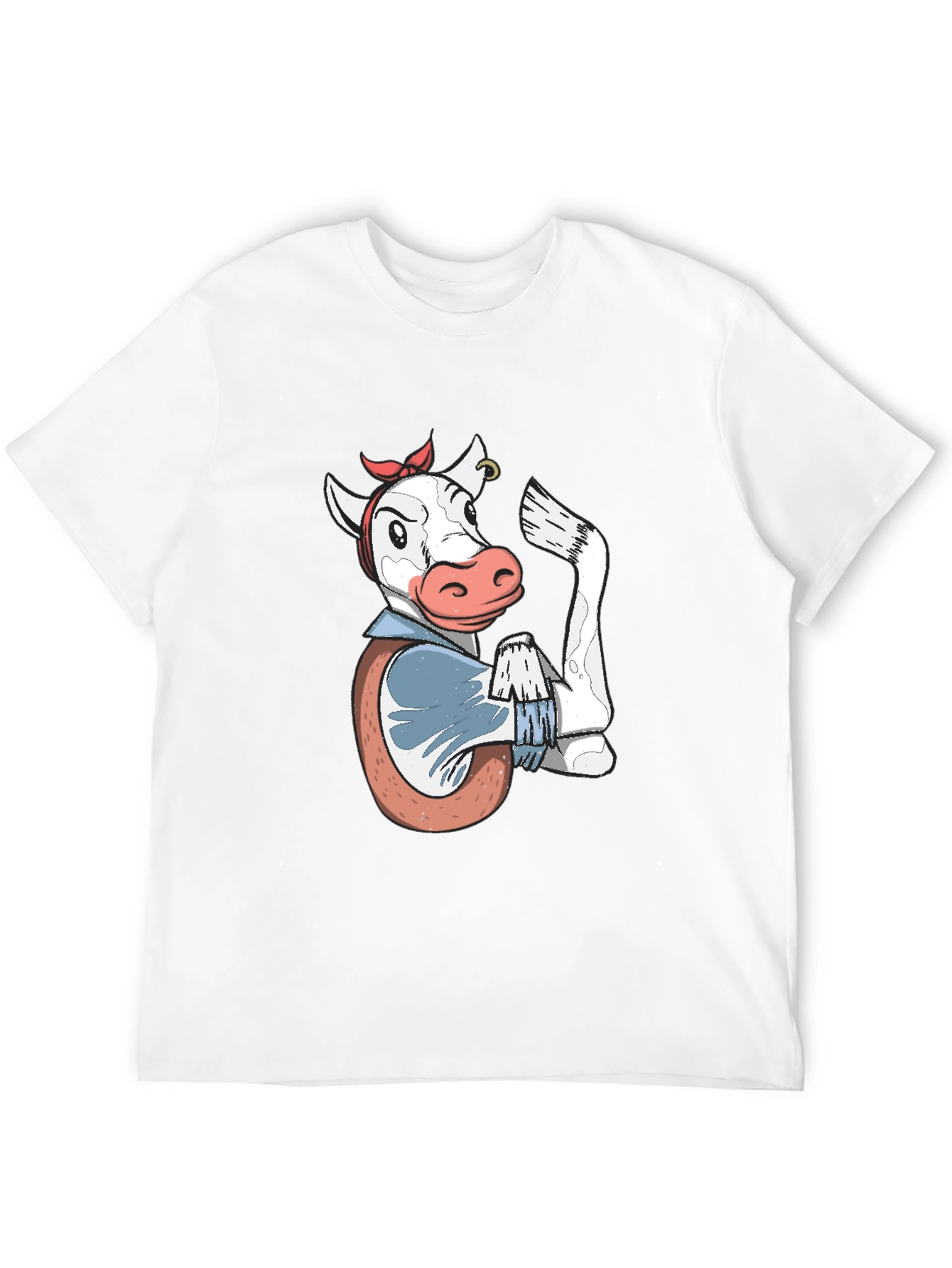 Cowgirl Power T-Shirt - Black Cotton Tee