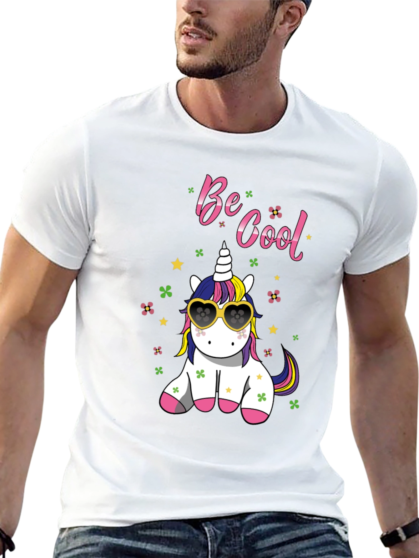 Unicorn Be Cool Graphic Tee