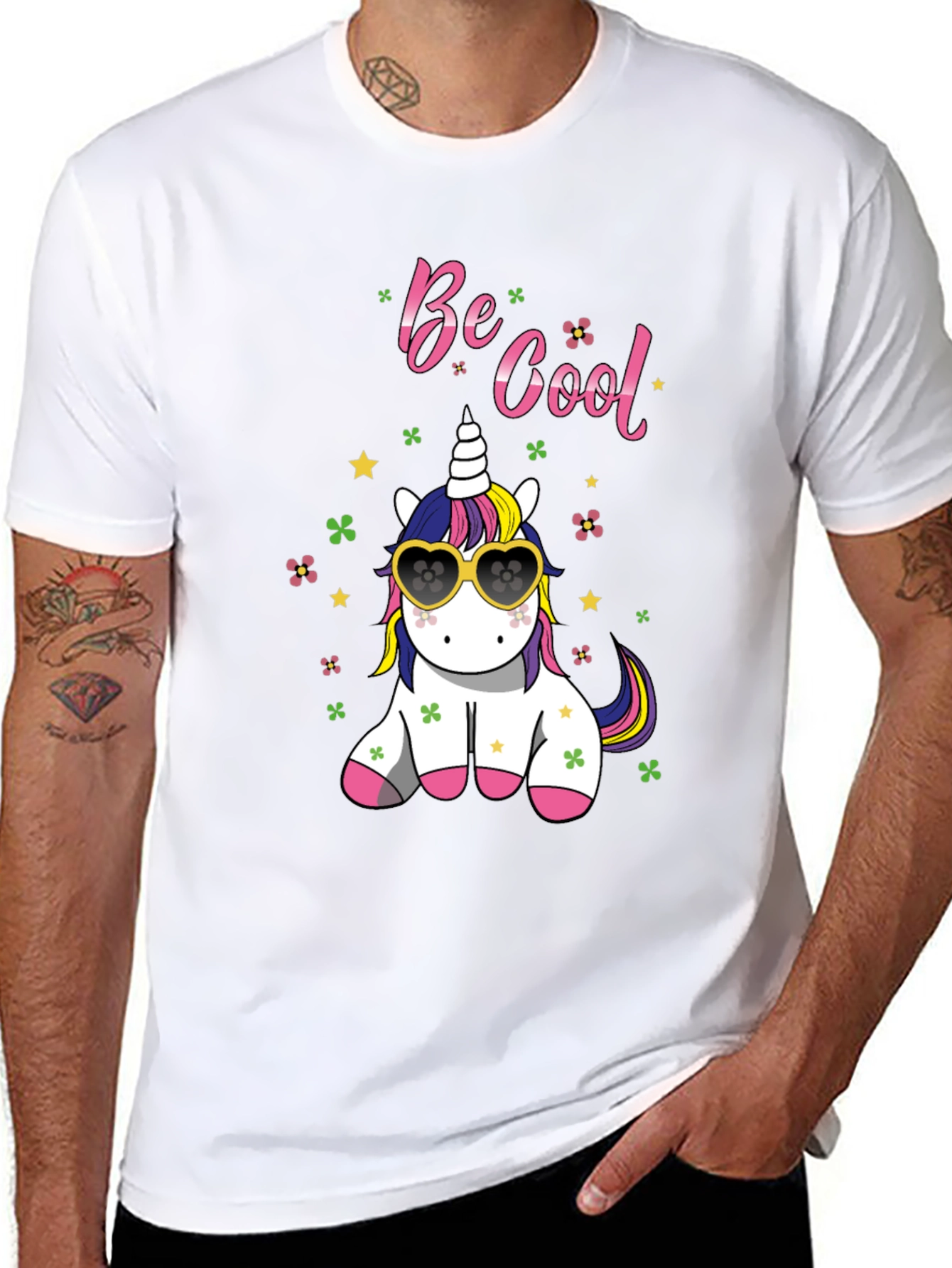 Unicorn Be Cool Graphic Tee