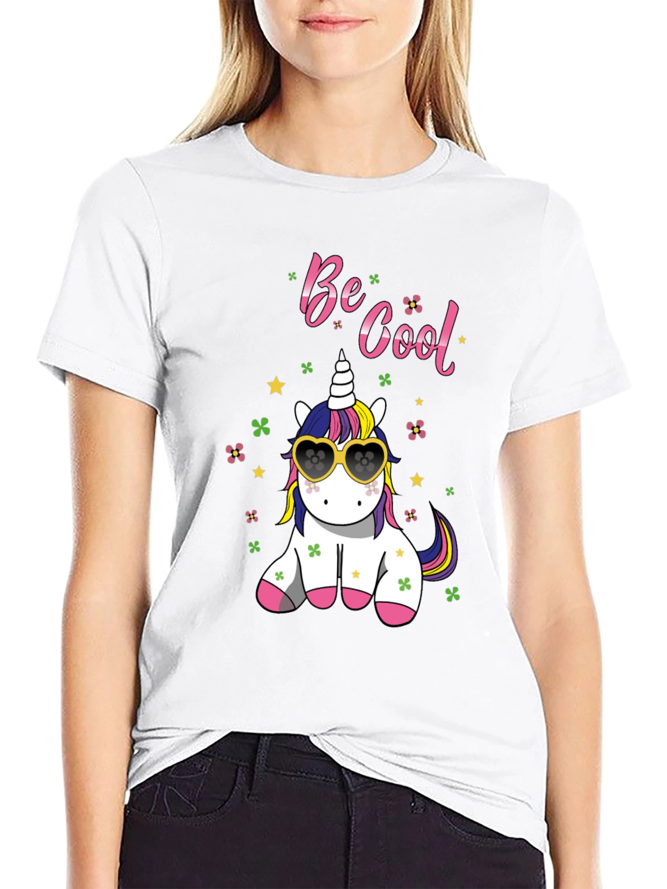 Unicorn Be Cool Graphic Tee