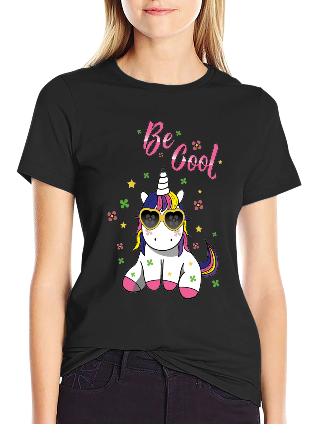 Unicorn Be Cool Graphic Tee
