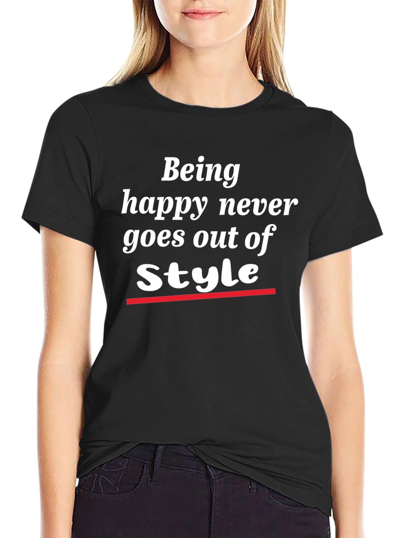 Being Happy Style T-Shirt