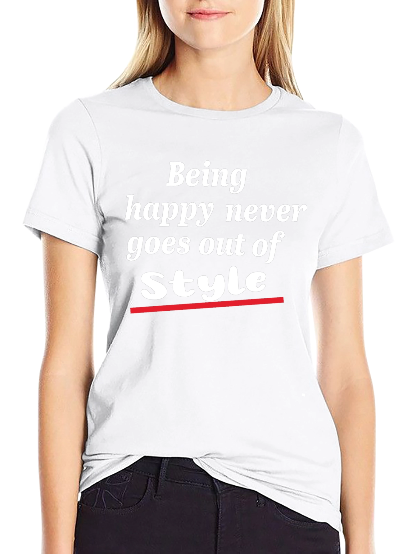 Being Happy Style T-Shirt