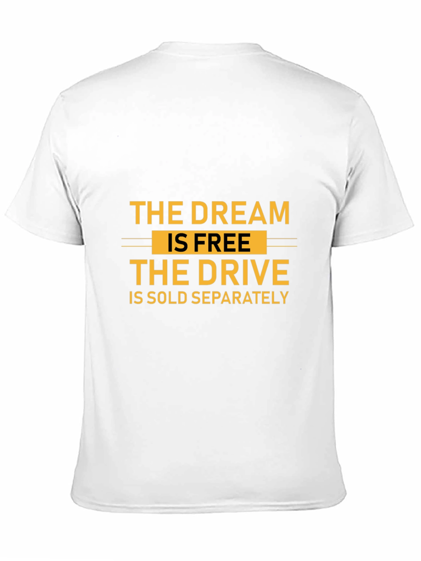 The Dream is Free Graphic T-Shirt - Black