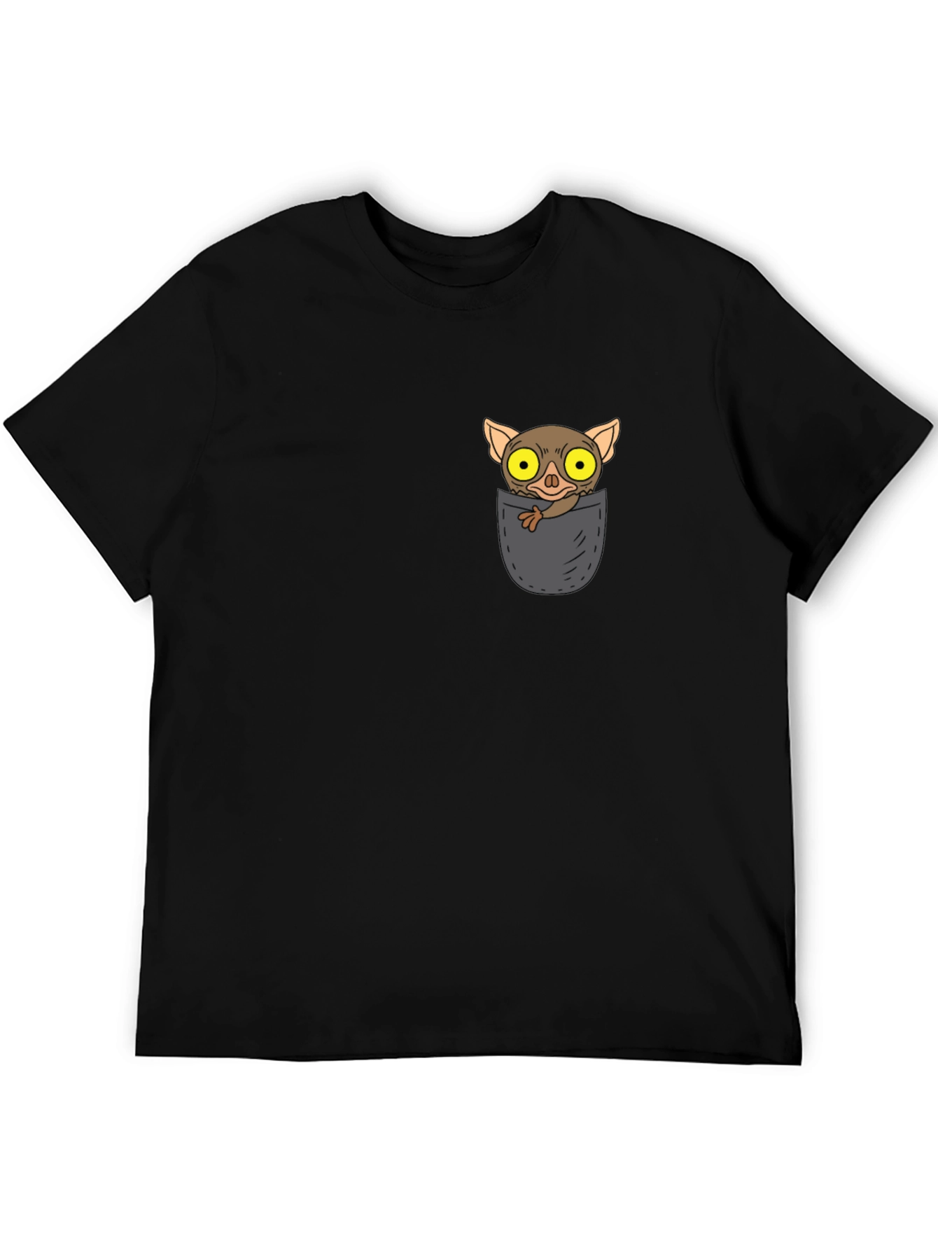 Tarsier Pocket T-Shirt - Cute Animal Design