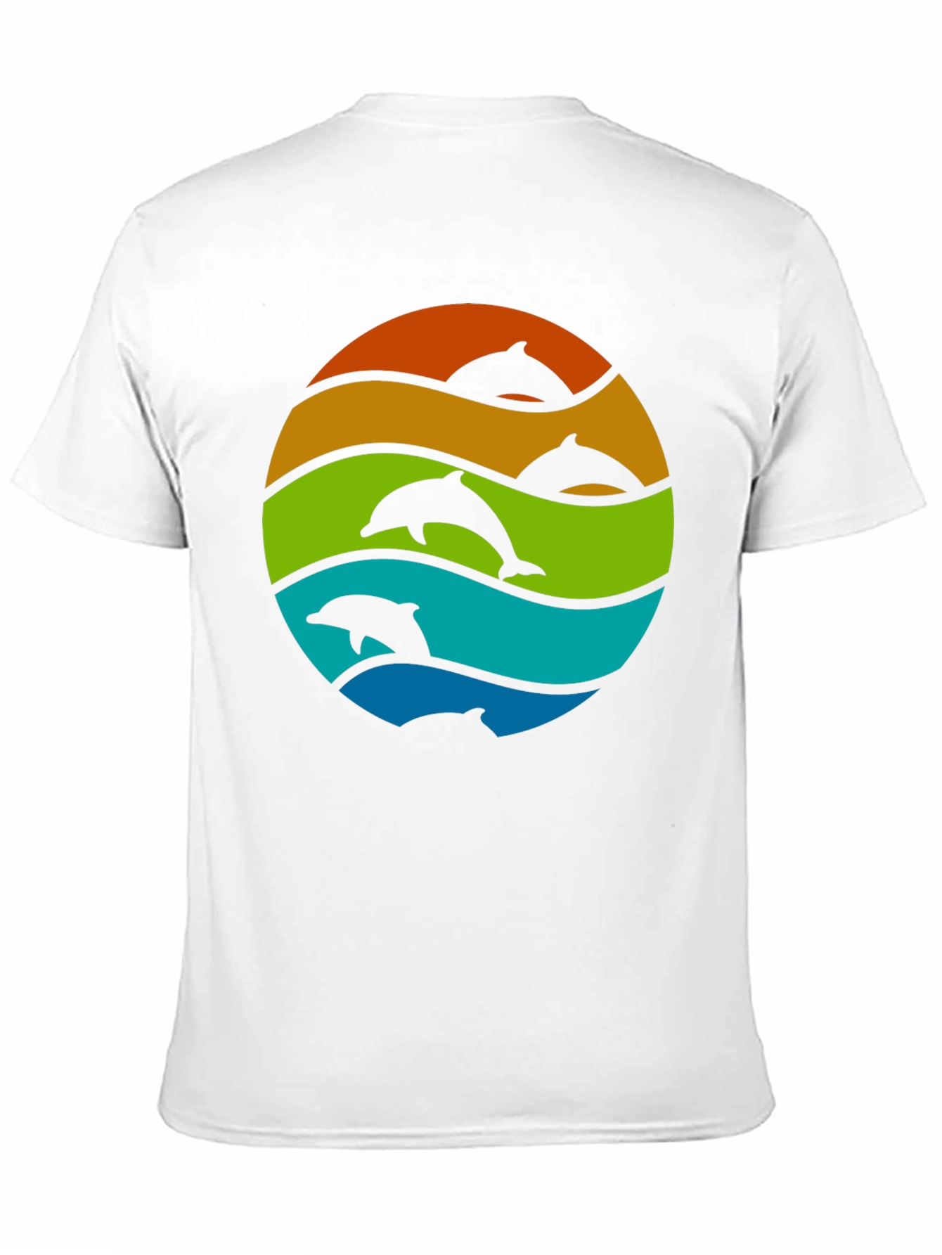 Dolphin Sunset T-Shirt - Stylish Graphic Tee