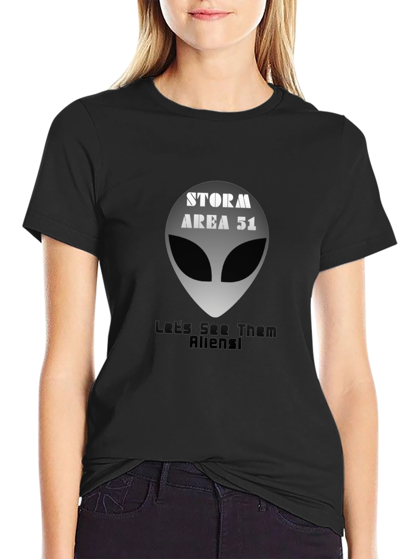 Storm Area 51 Alien Head T-Shirt
