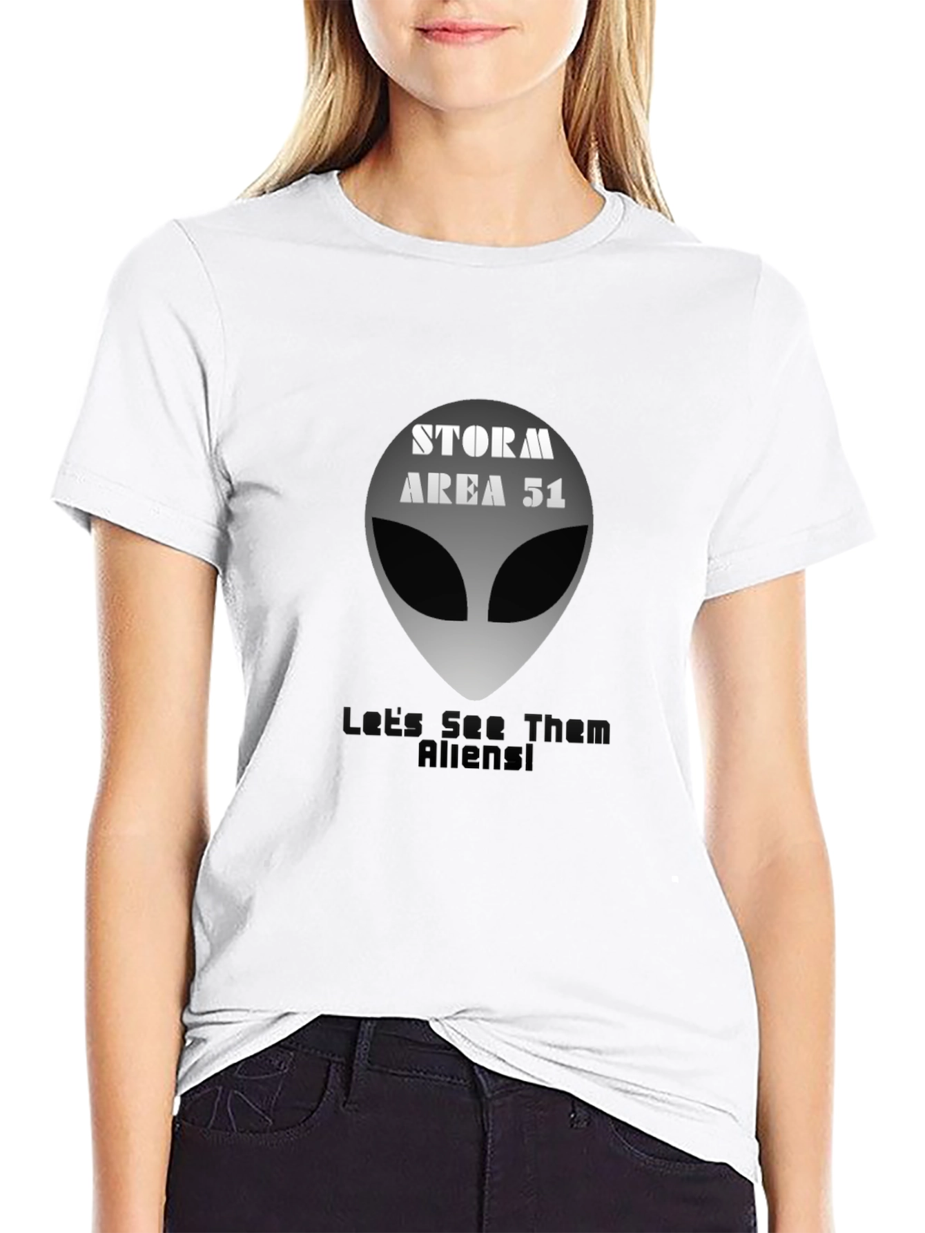 Storm Area 51 Alien Head T-Shirt