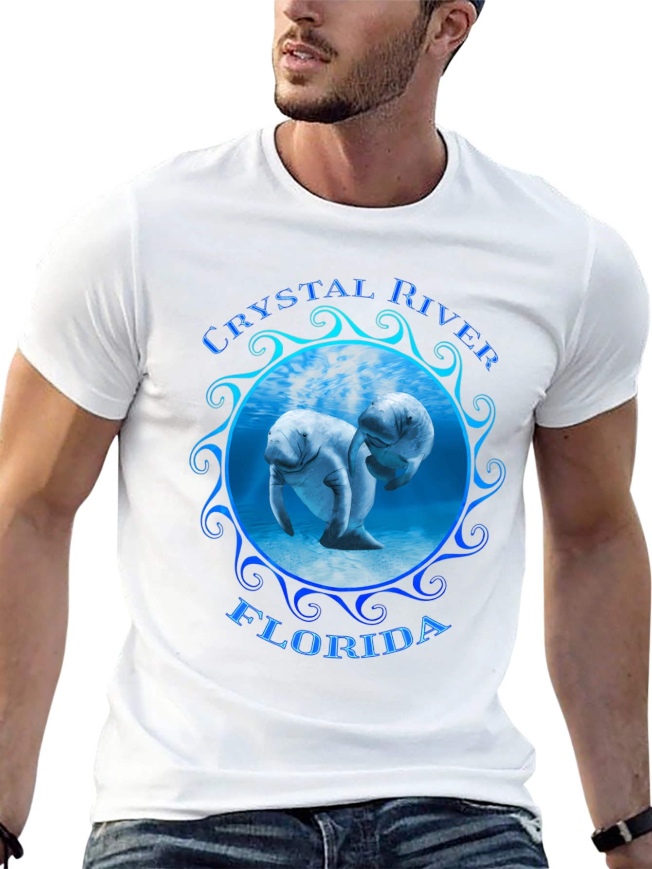 Crystal River Florida Manatee T-Shirt