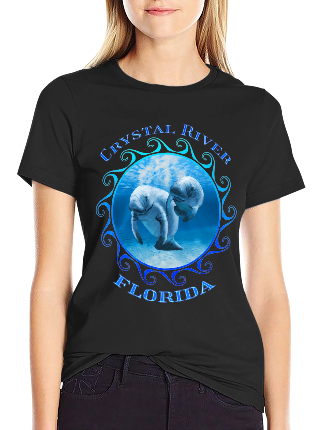 Crystal River Florida Manatee T-Shirt