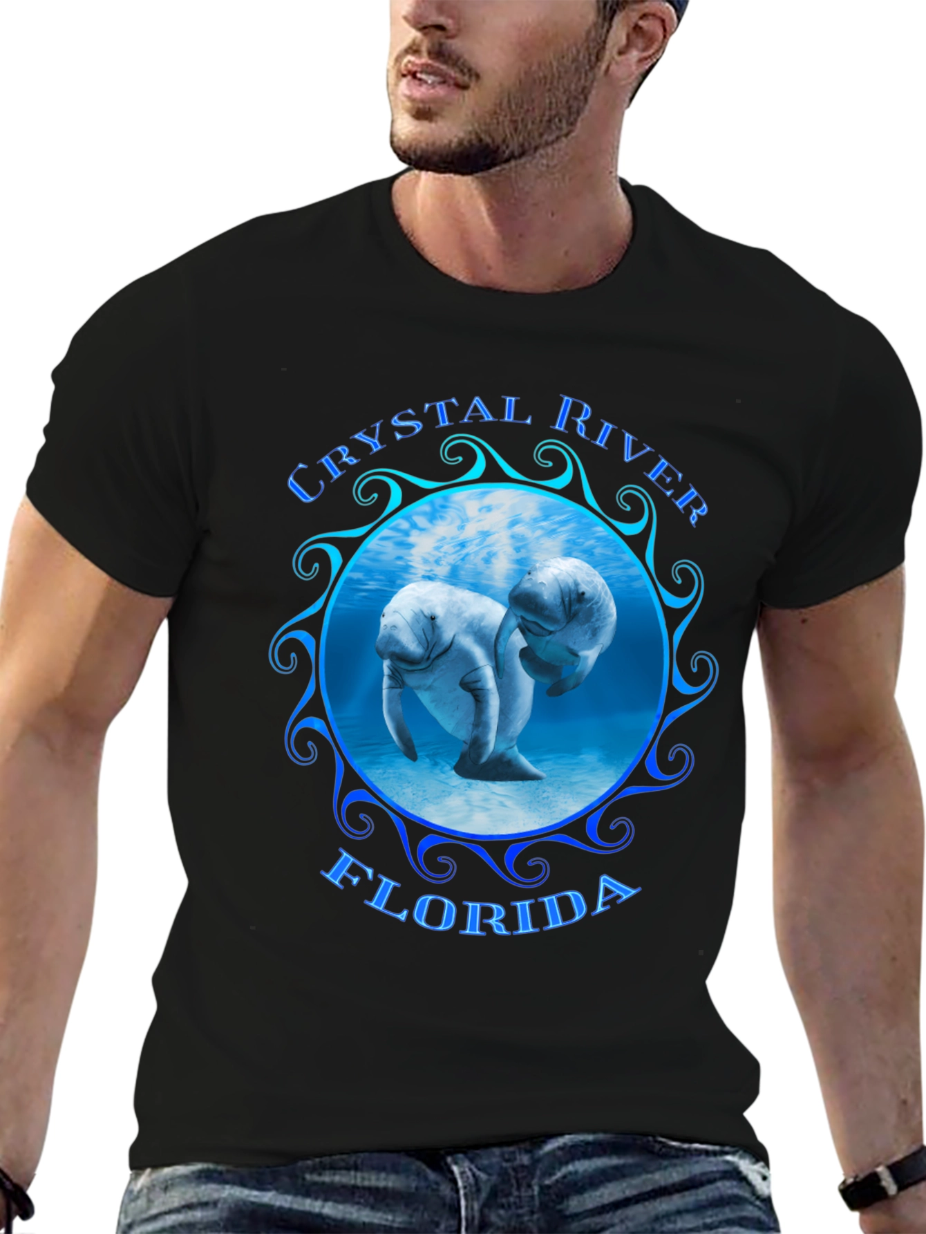 Crystal River Florida Manatee T-Shirt