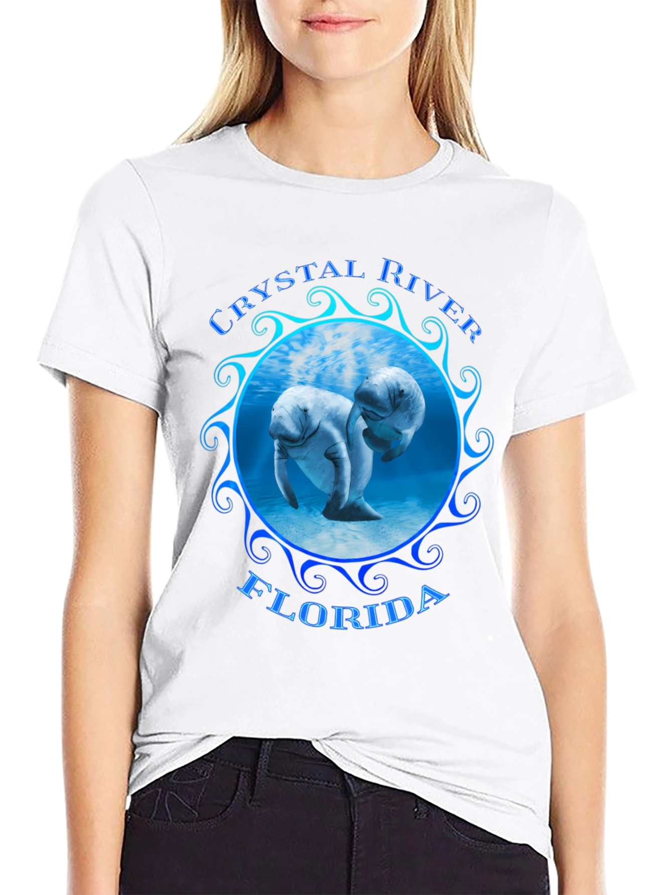 Crystal River Florida Manatee T-Shirt