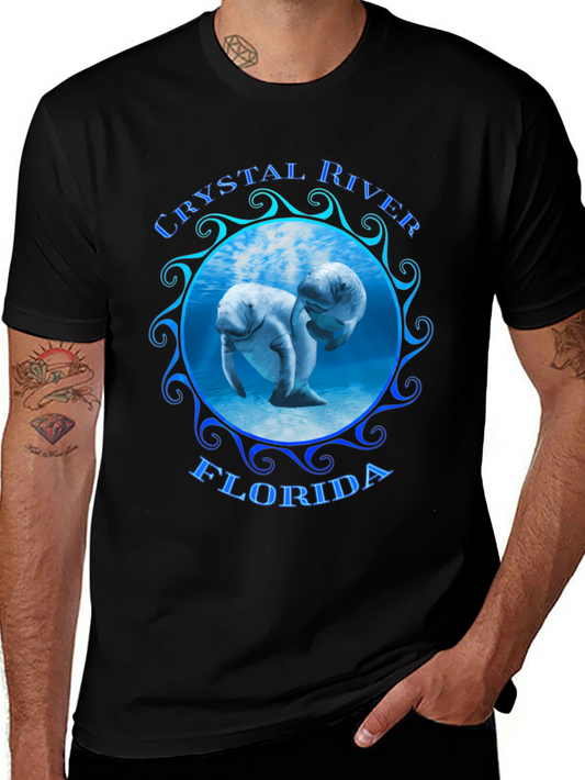 Crystal River Florida Manatee T-Shirt
