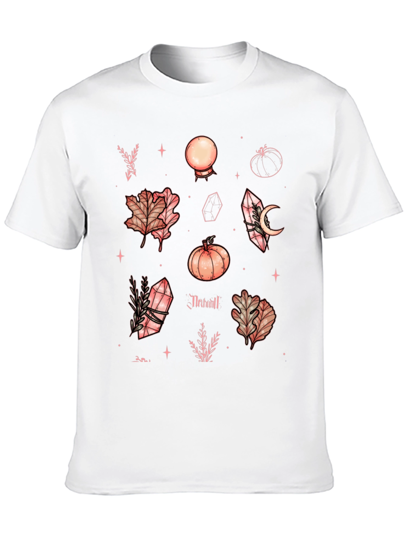 Autumnal Mystic Black T-Shirt