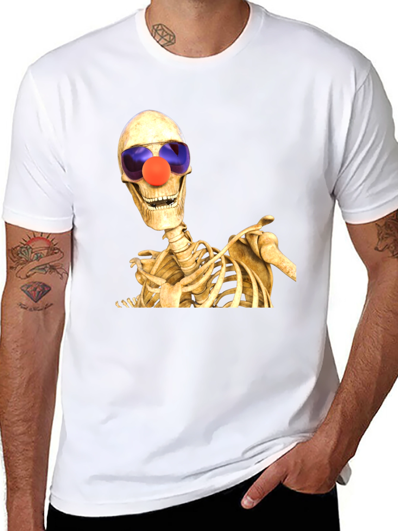 Skeleton Clown T-Shirt