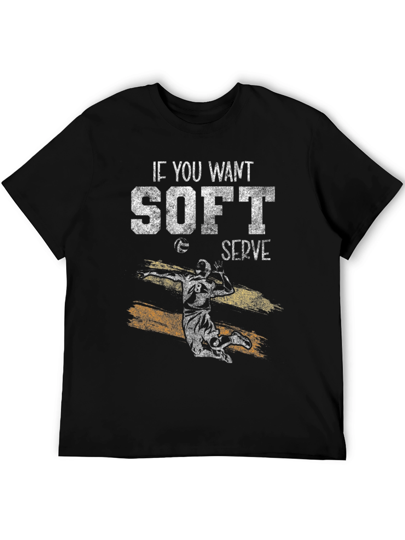Volleyball Soft Serve Graphic Tee