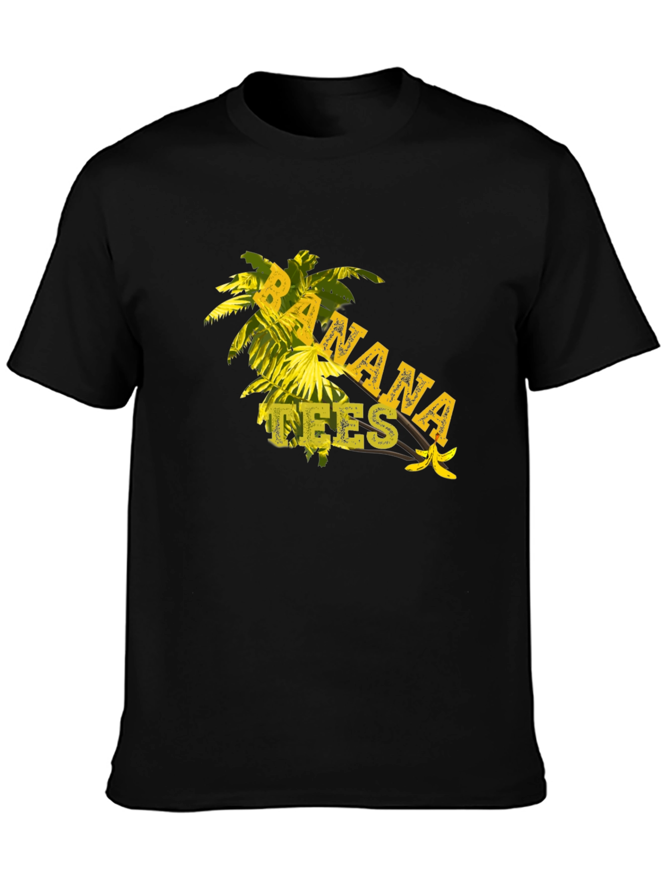 Banana Tees Black T-Shirt