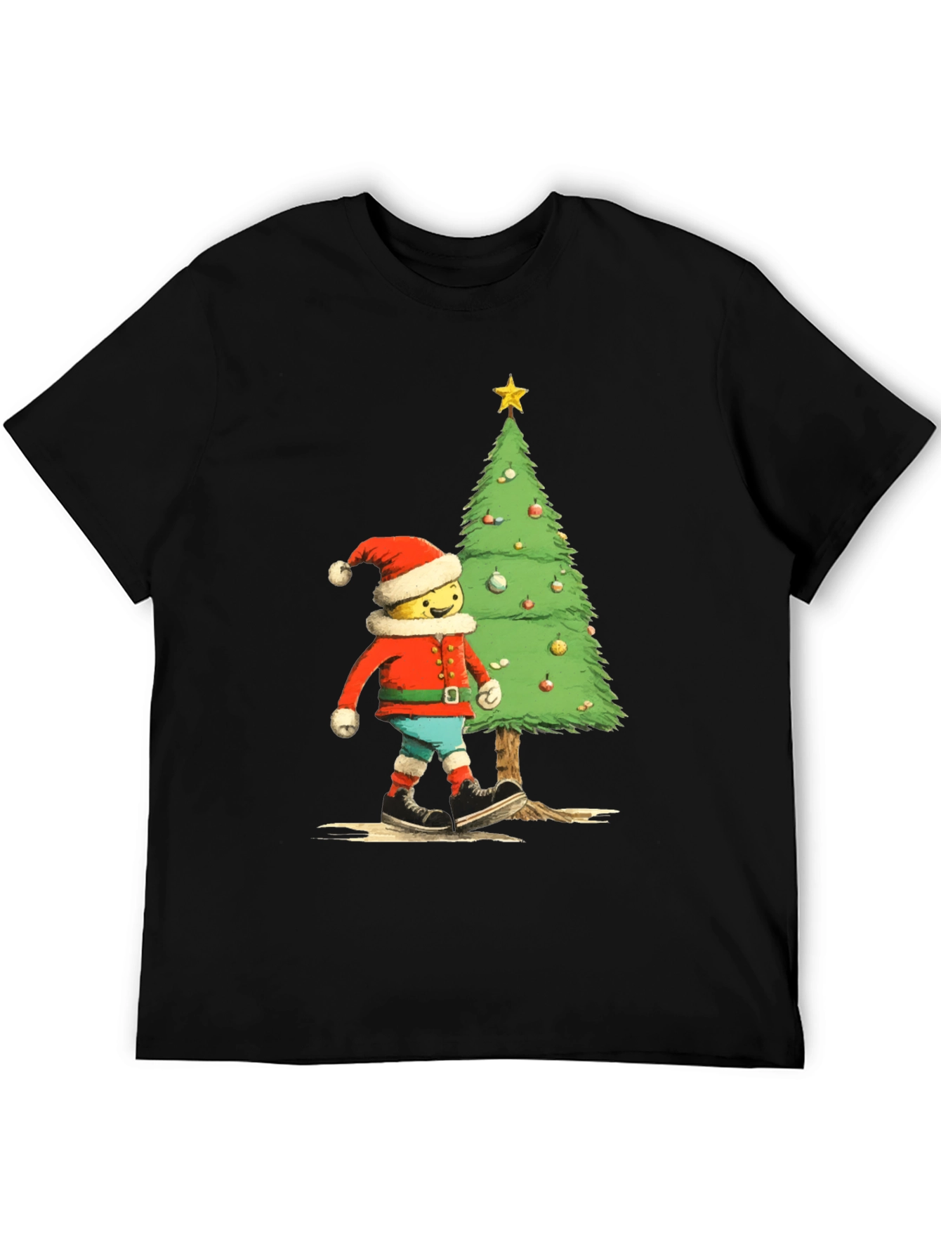Christmas LEGO Character Graphic Tee