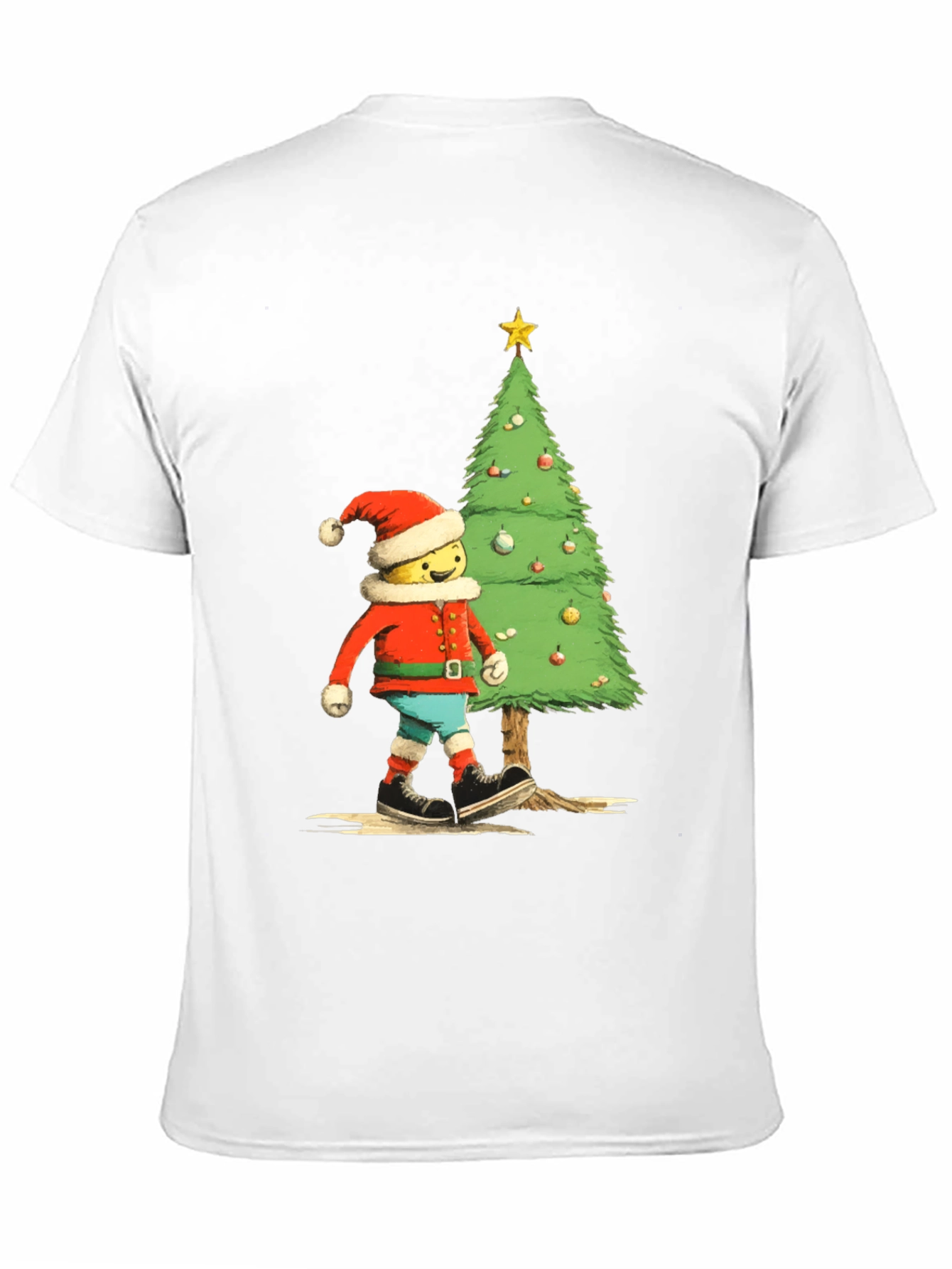 Christmas LEGO Character Graphic Tee