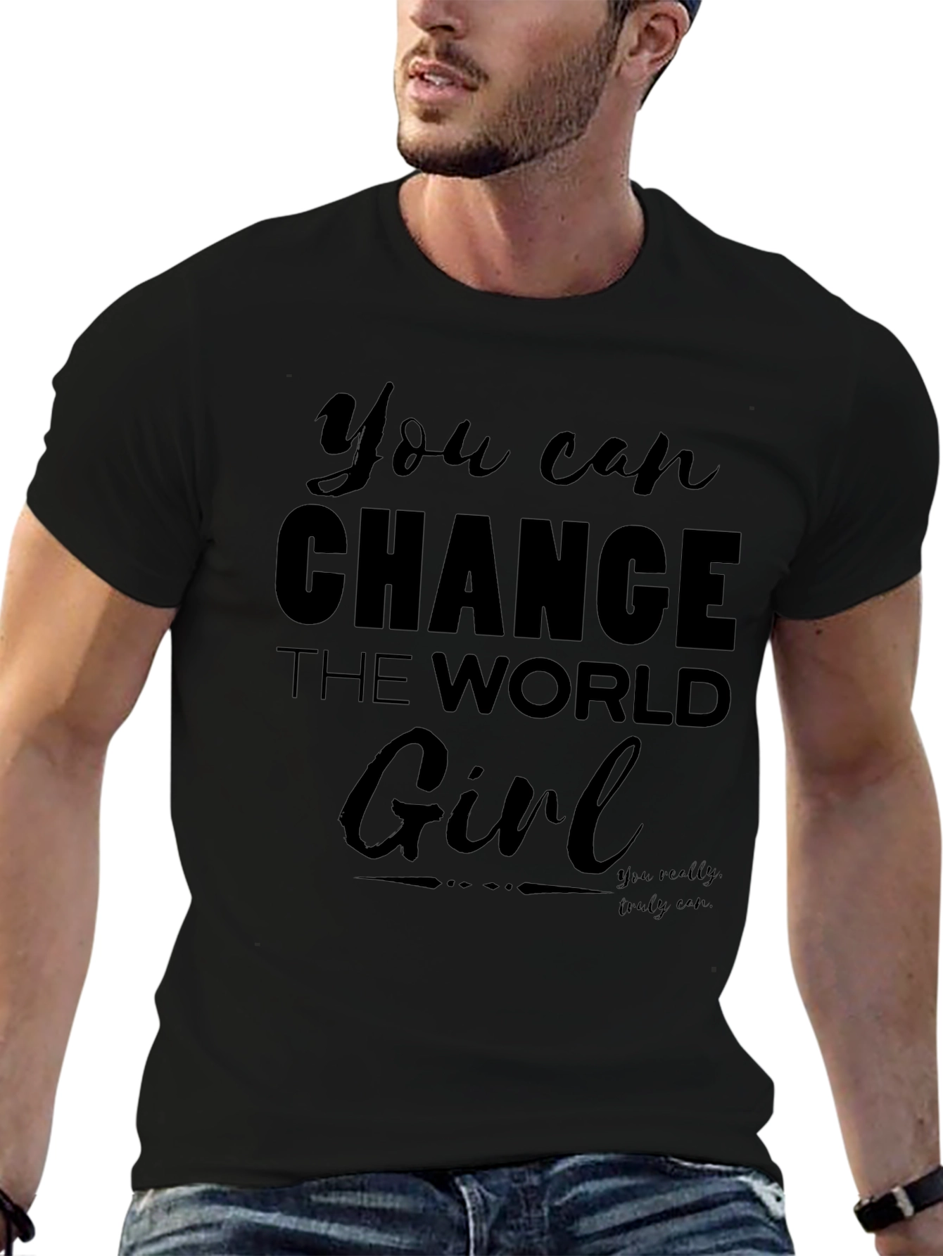 Change the World Girl Graphic Tee