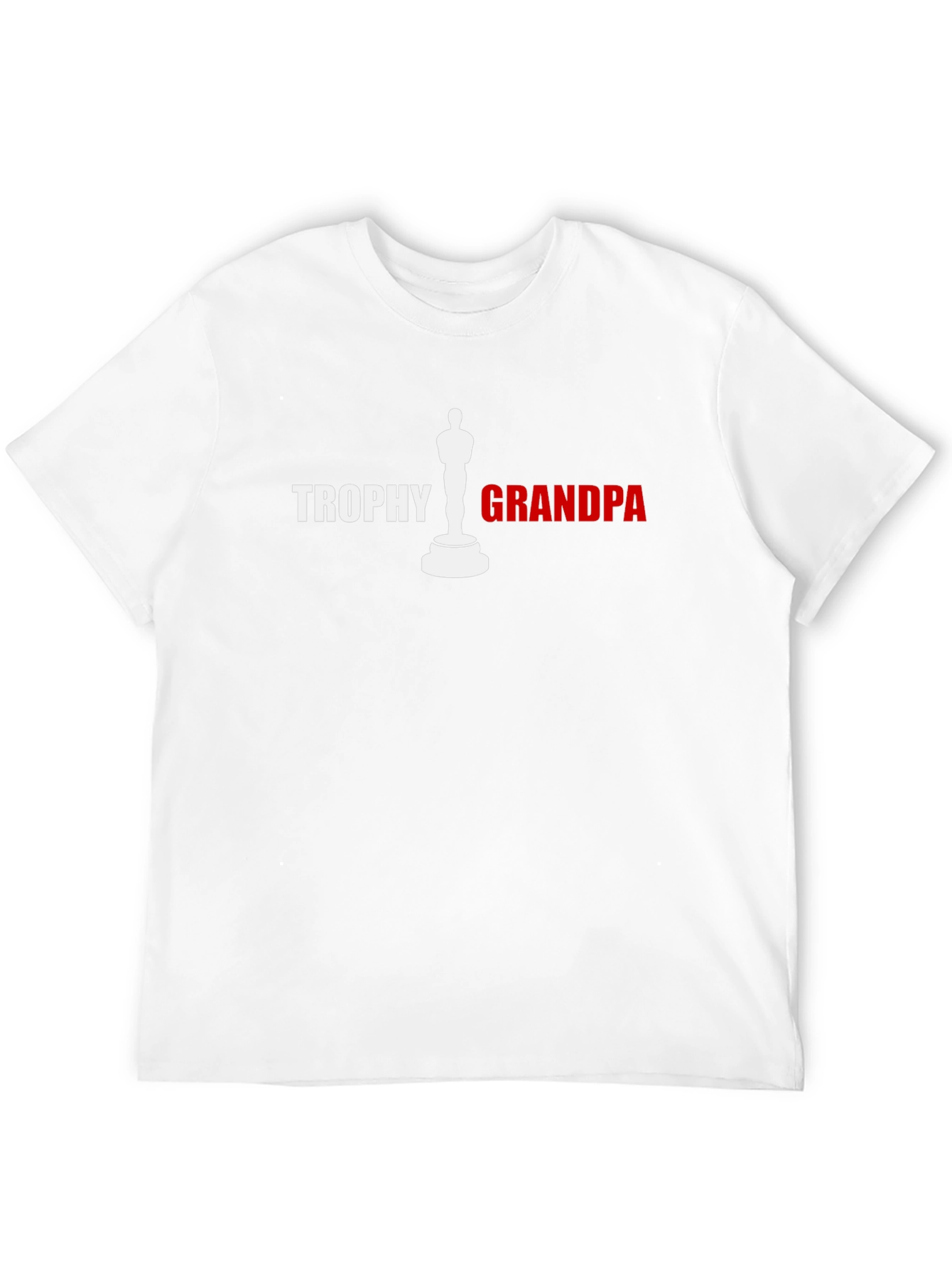 Trophy Grandpa Graphic Tee - Black Novelty T-Shirt