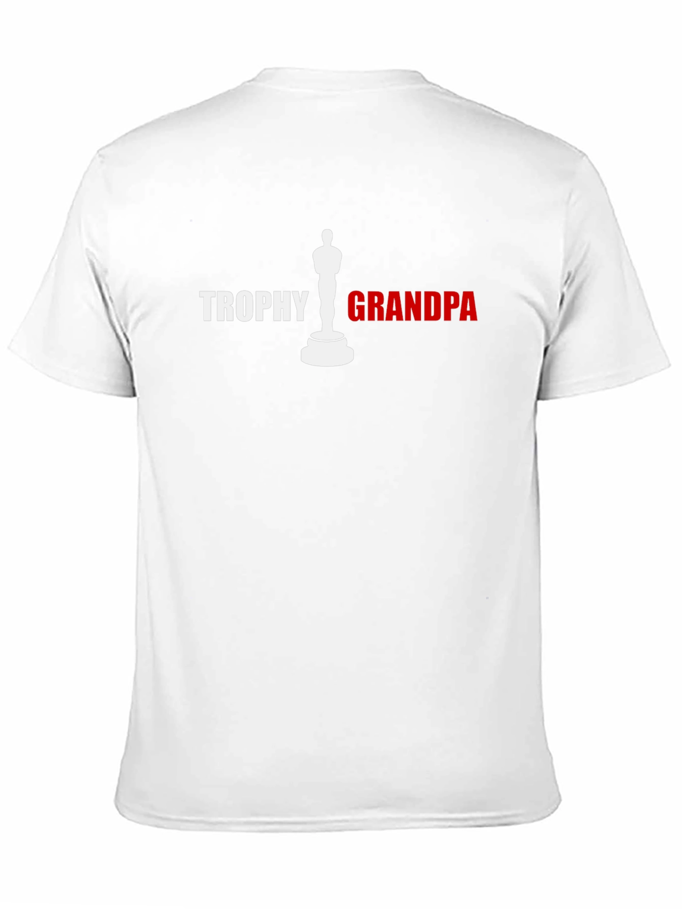Trophy Grandpa Graphic Tee - Black Novelty T-Shirt