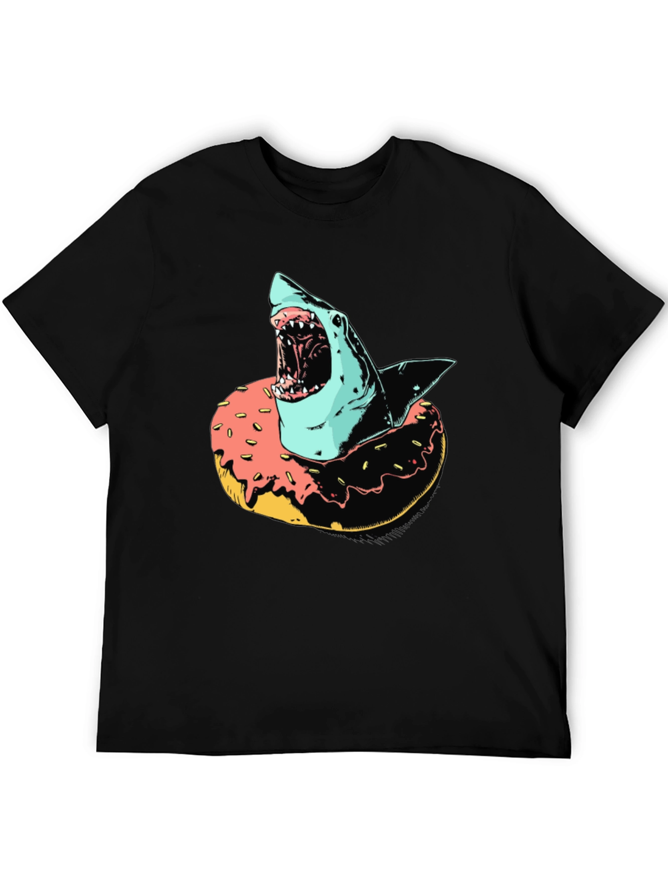 Shark Doughnut Graphic Tee