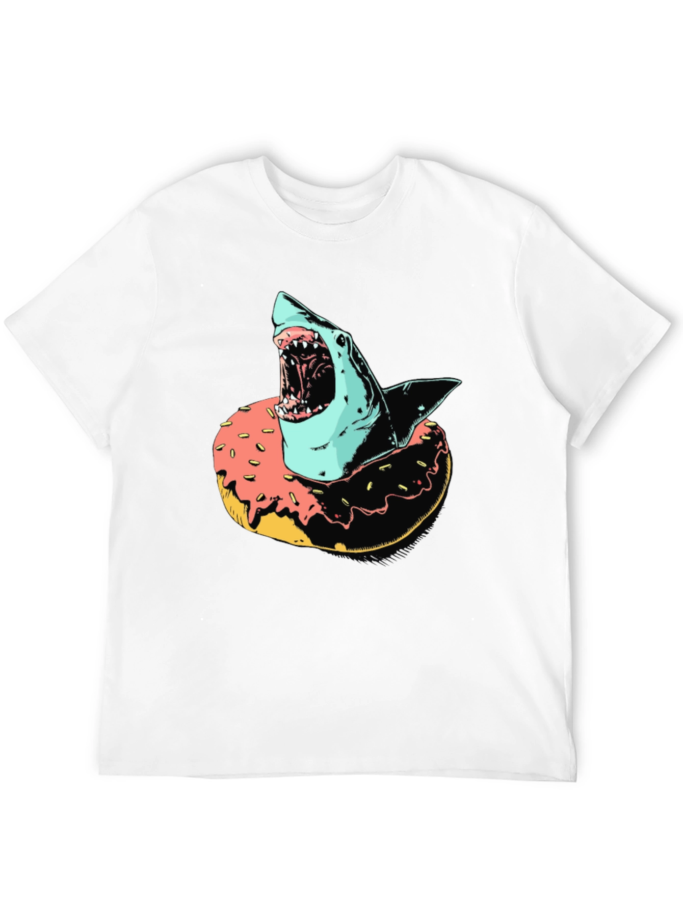 Shark Doughnut Graphic Tee